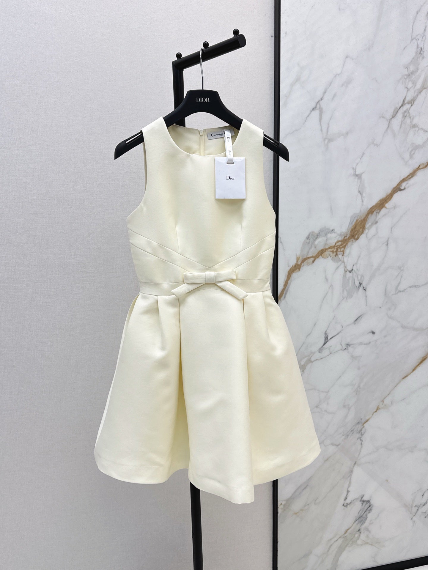 D*r 25ss short bow flared dress
