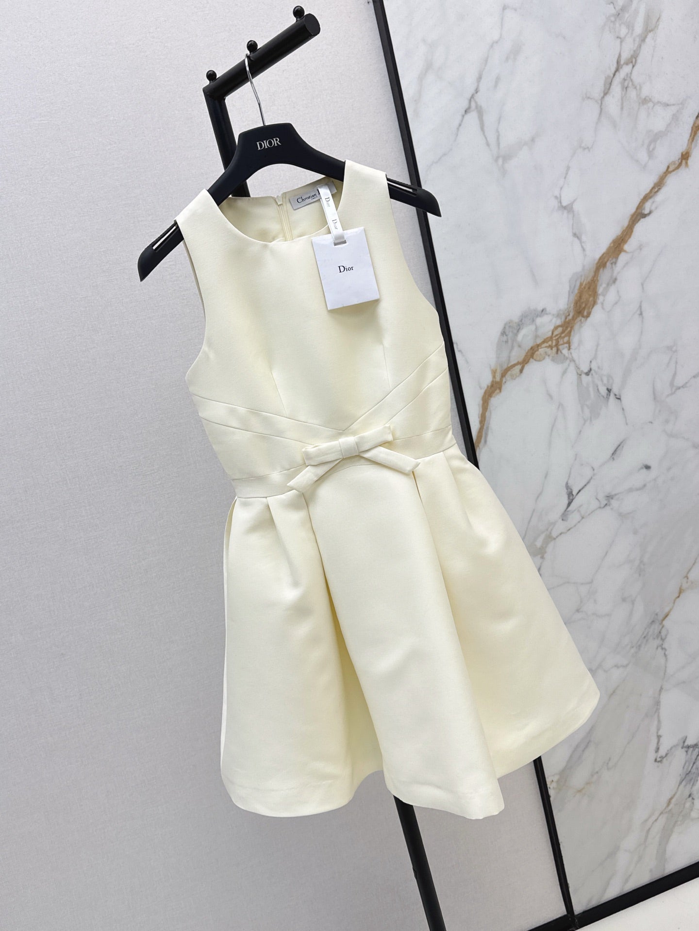D*r 25ss short bow flared dress