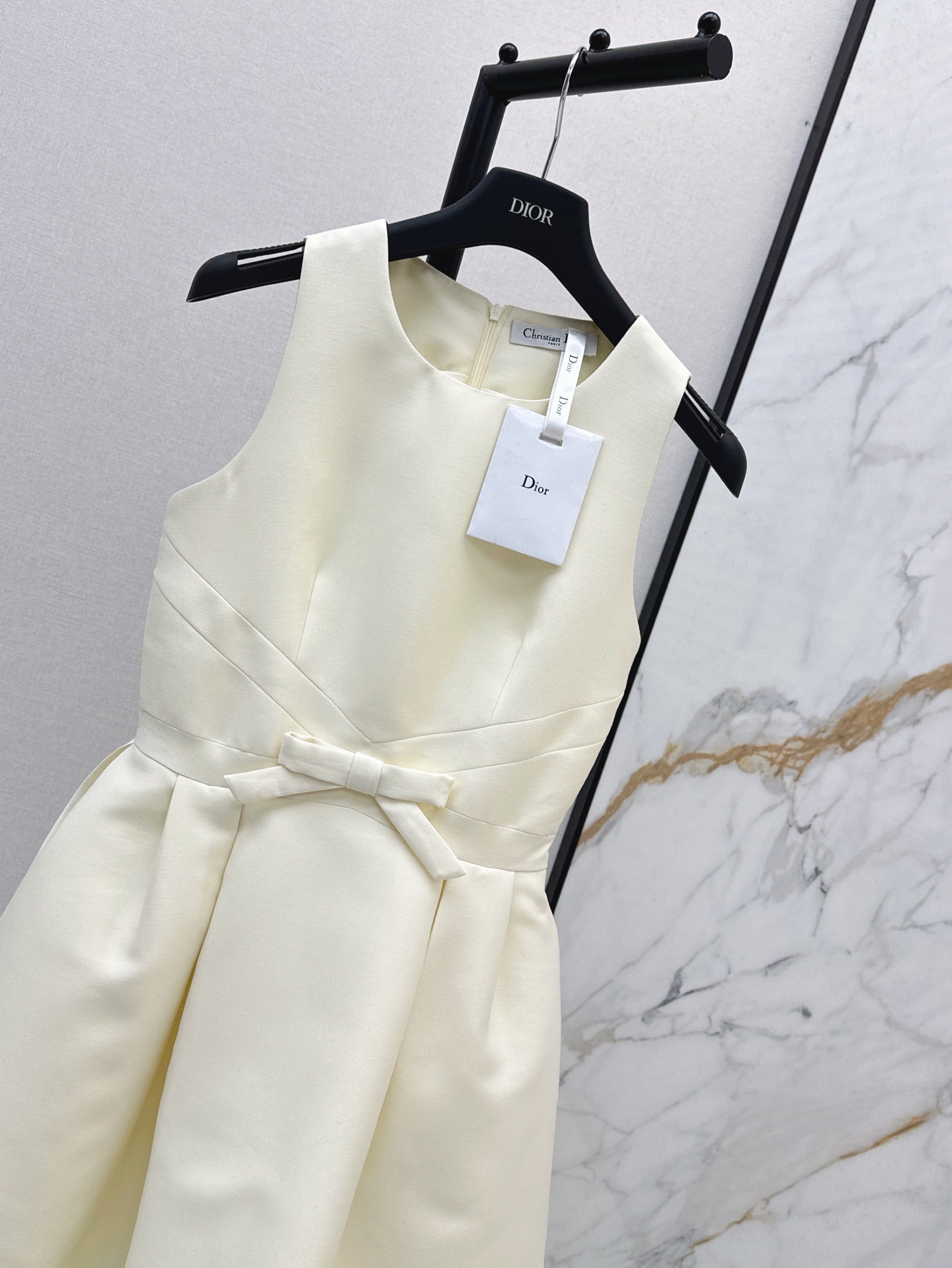 D*r 25ss short bow flared dress