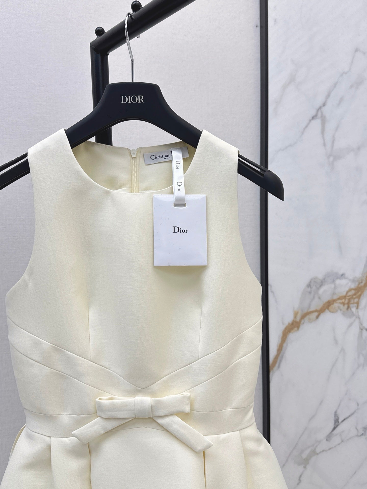 D*r 25ss short bow flared dress