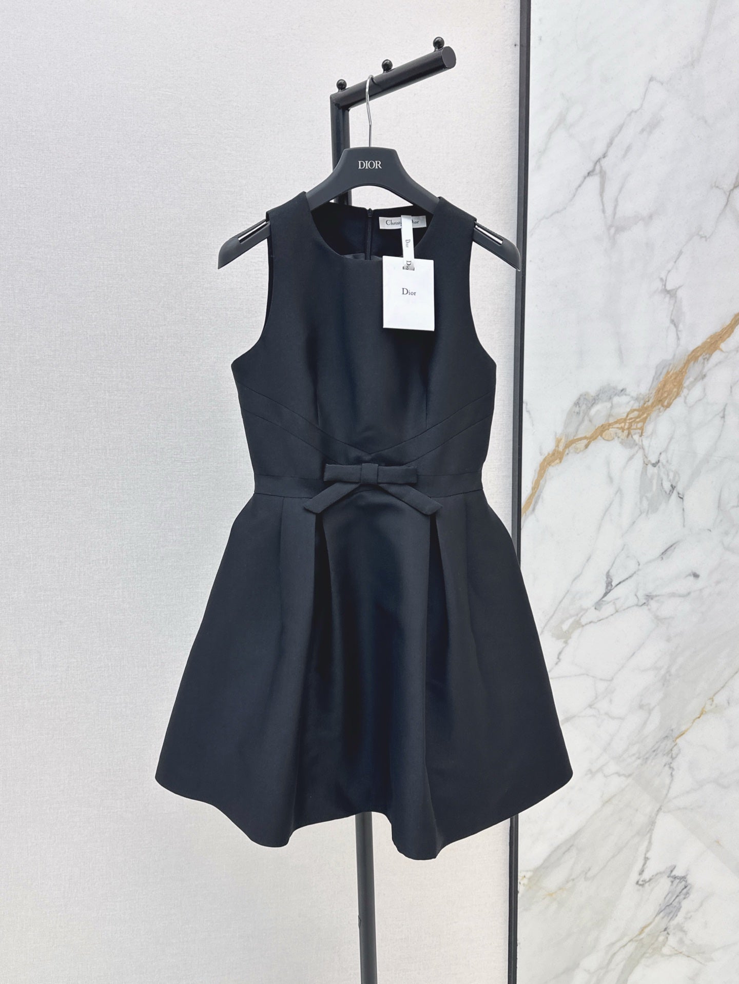 D*r 25ss short bow flared dress