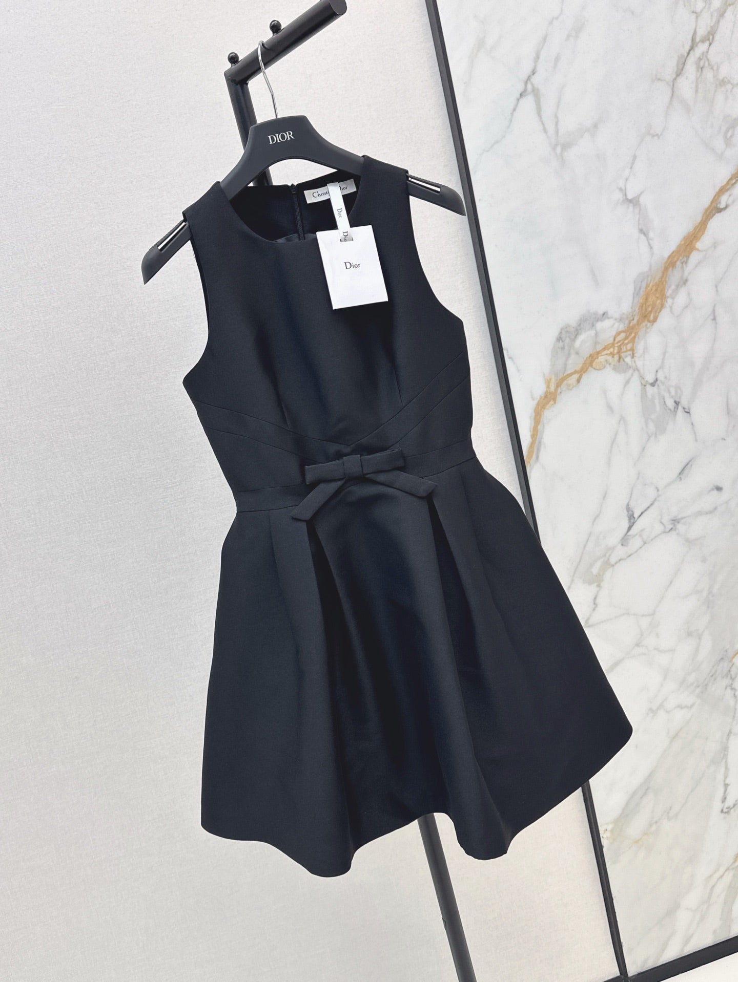 D*r 25ss short bow flared dress