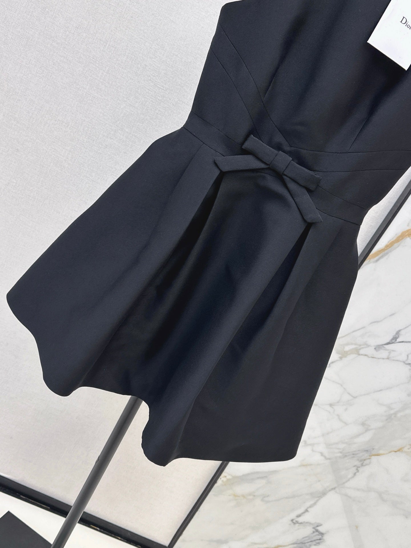 D*r 25ss short bow flared dress