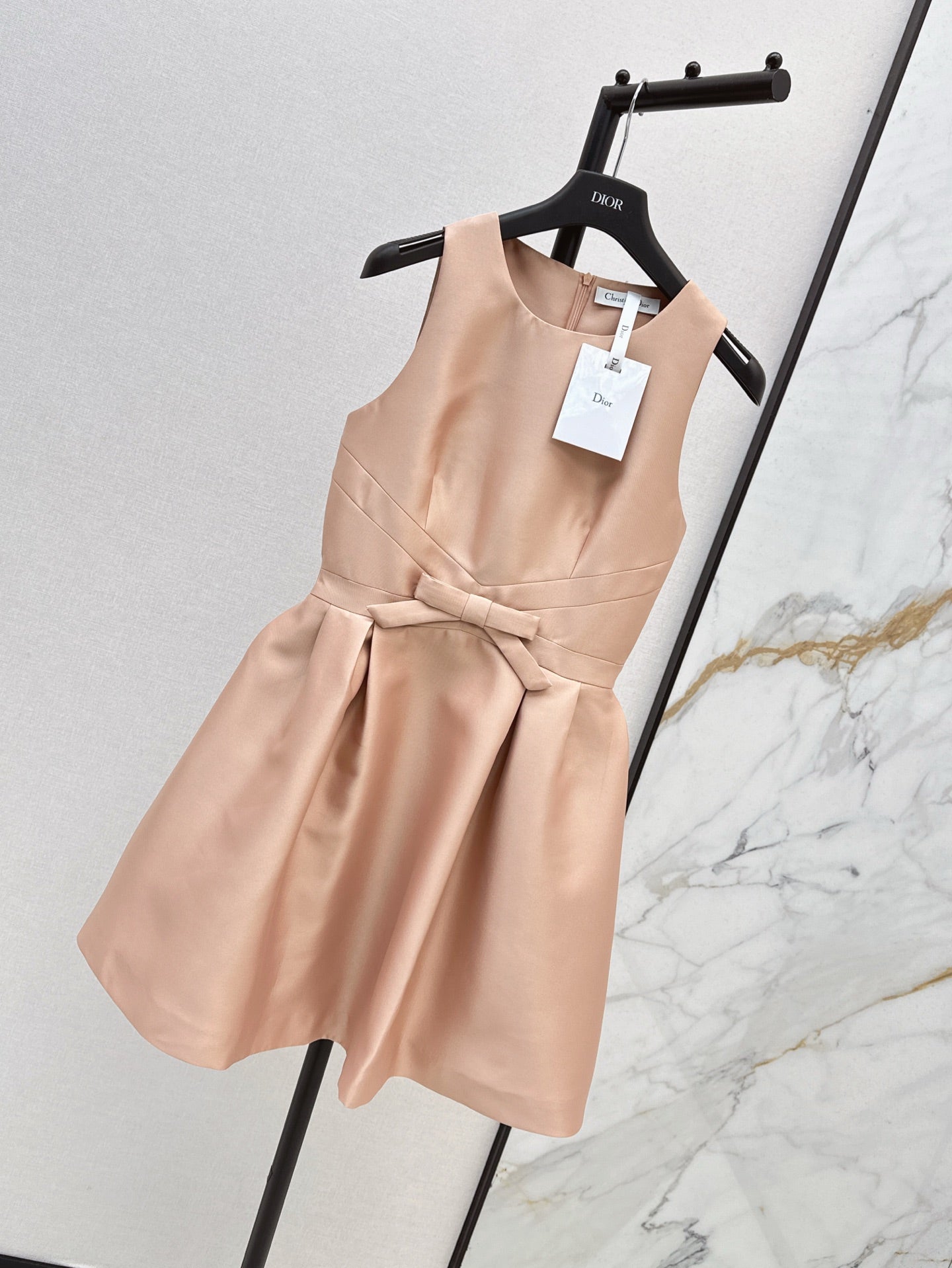 D*r 25ss short bow flared dress