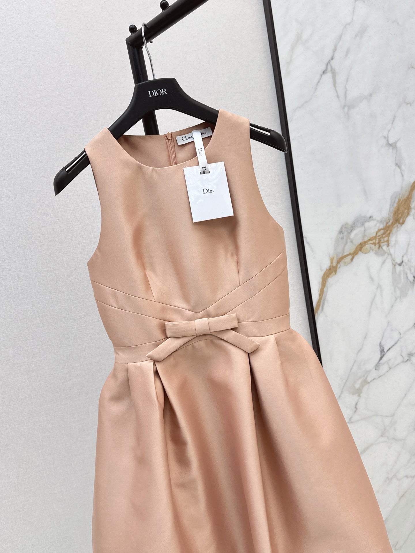 D*r 25ss short bow flared dress