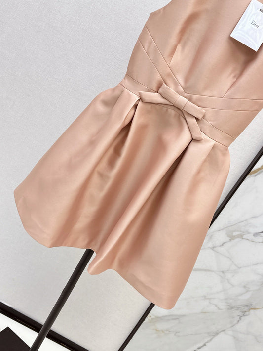 D*r 25ss short bow flared dress