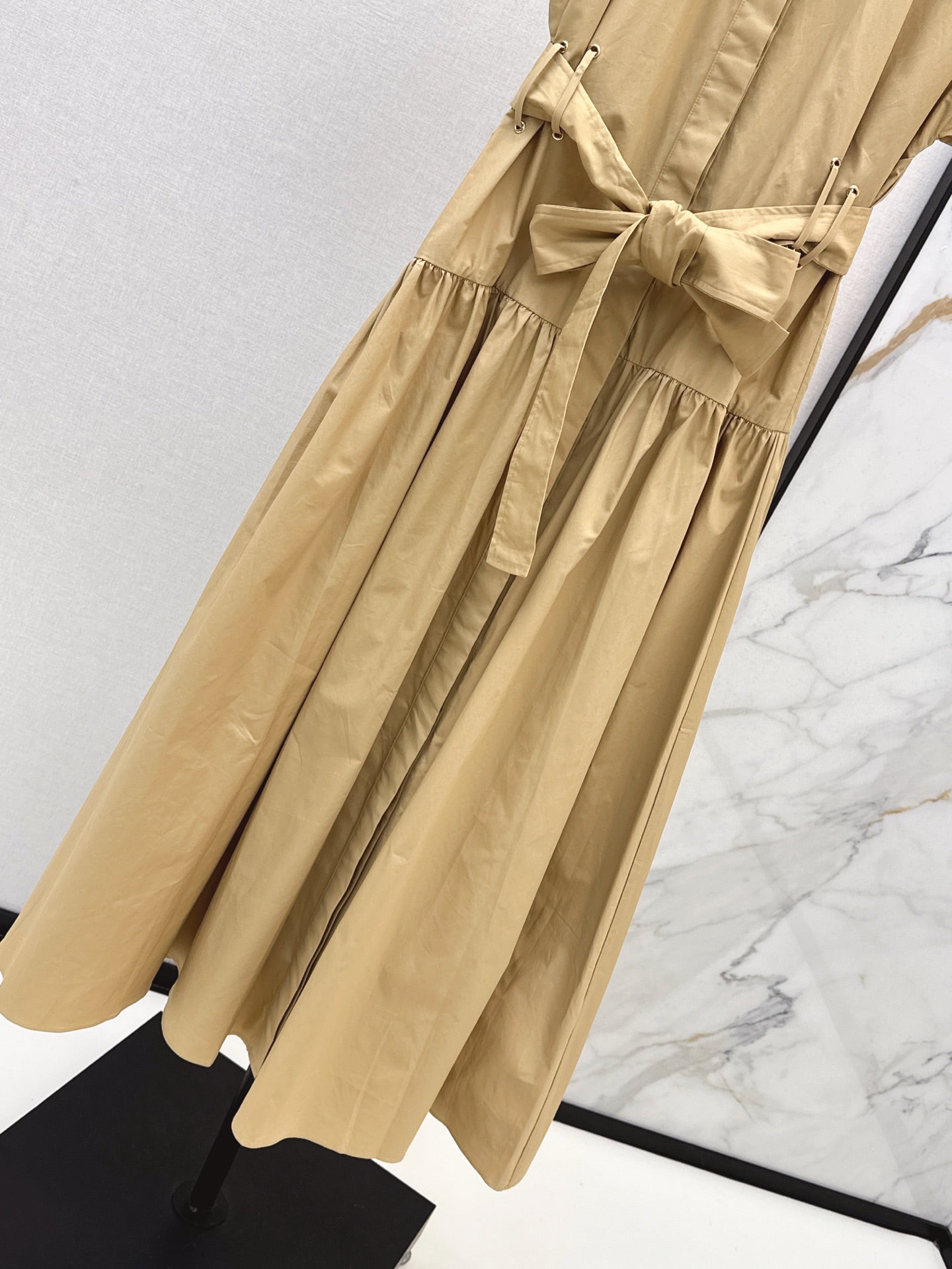 MaxM* 25ss belted dress