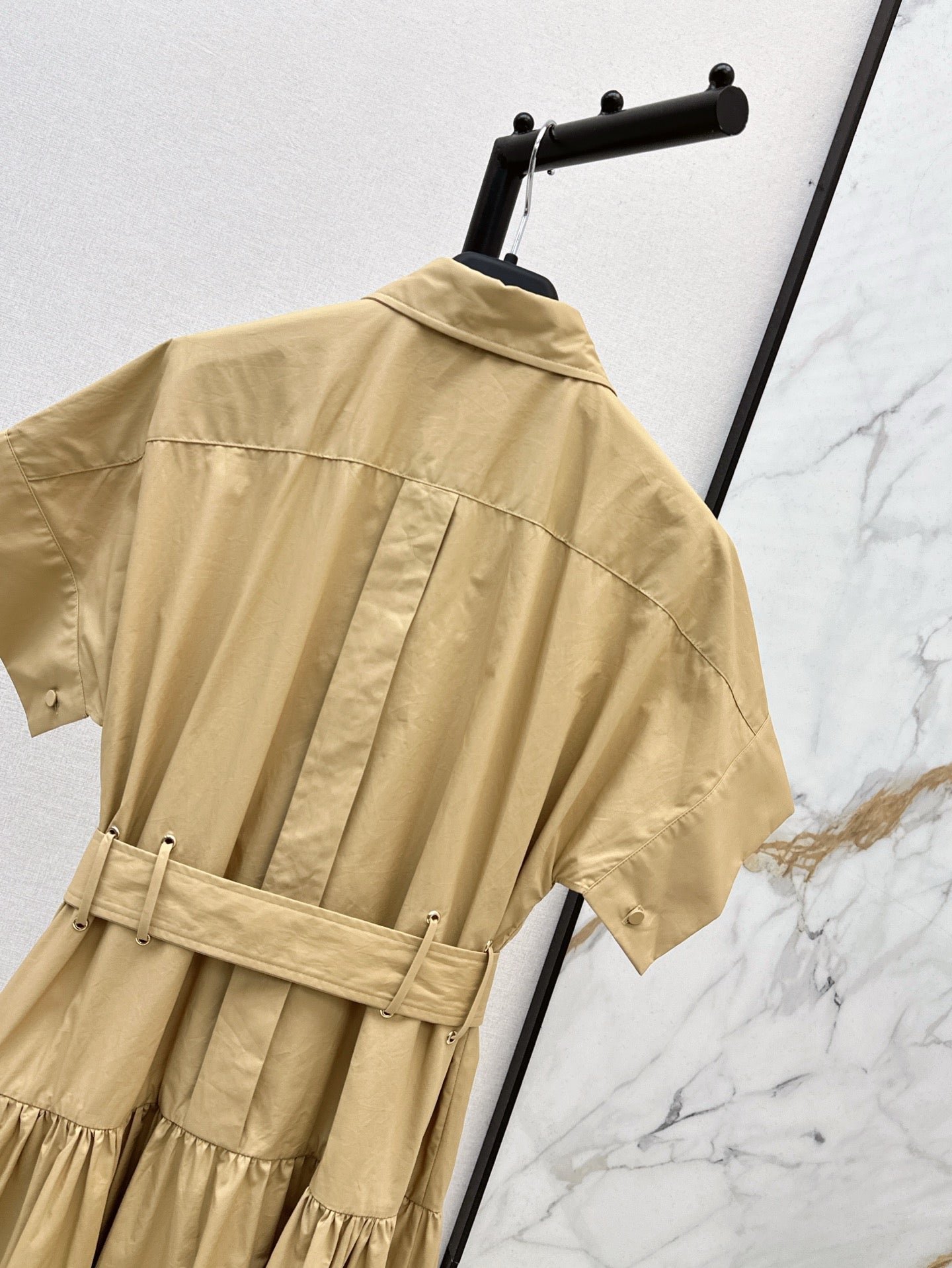 MaxM* 25ss belted dress