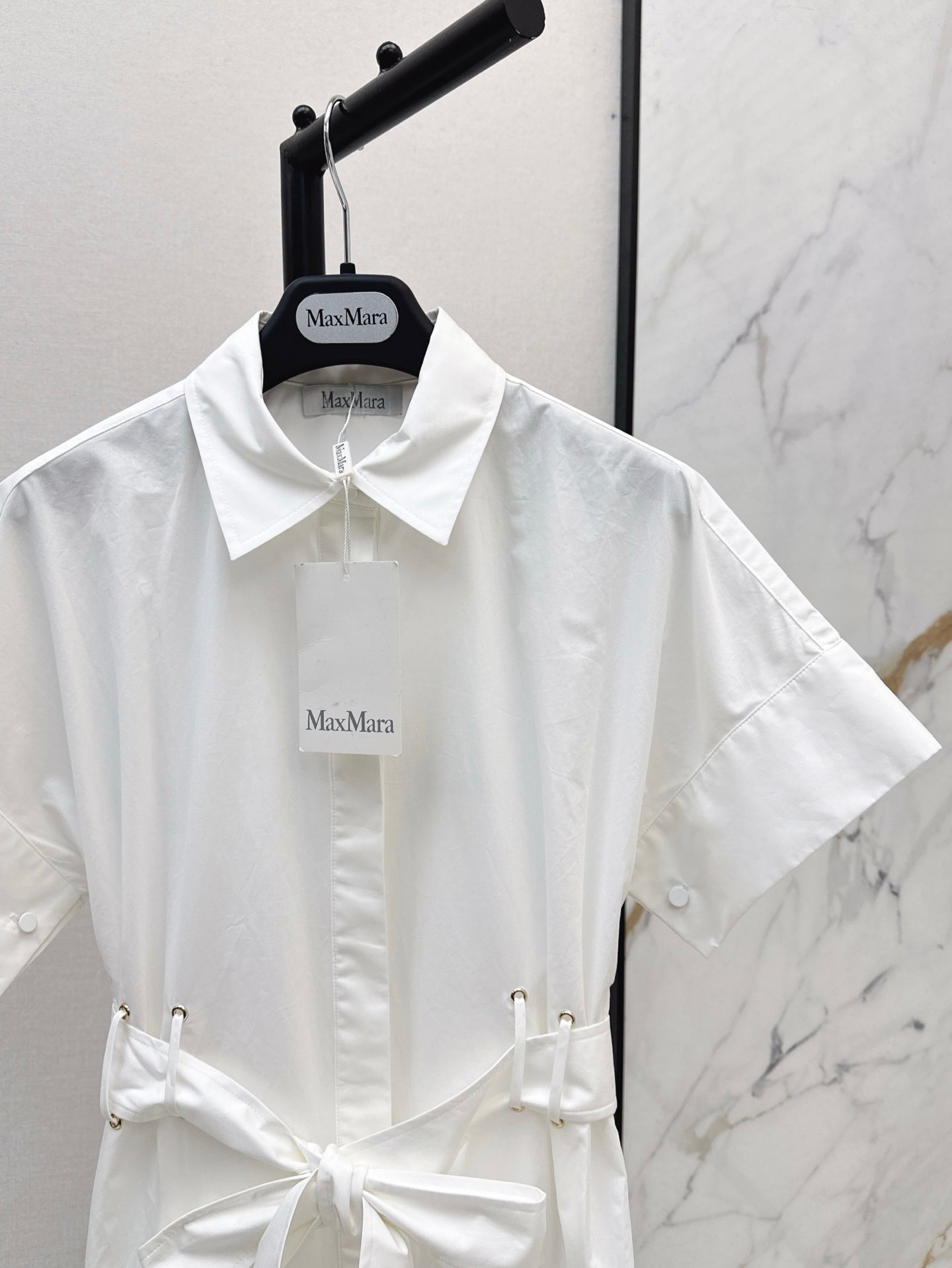 MaxM* 25ss belted dress