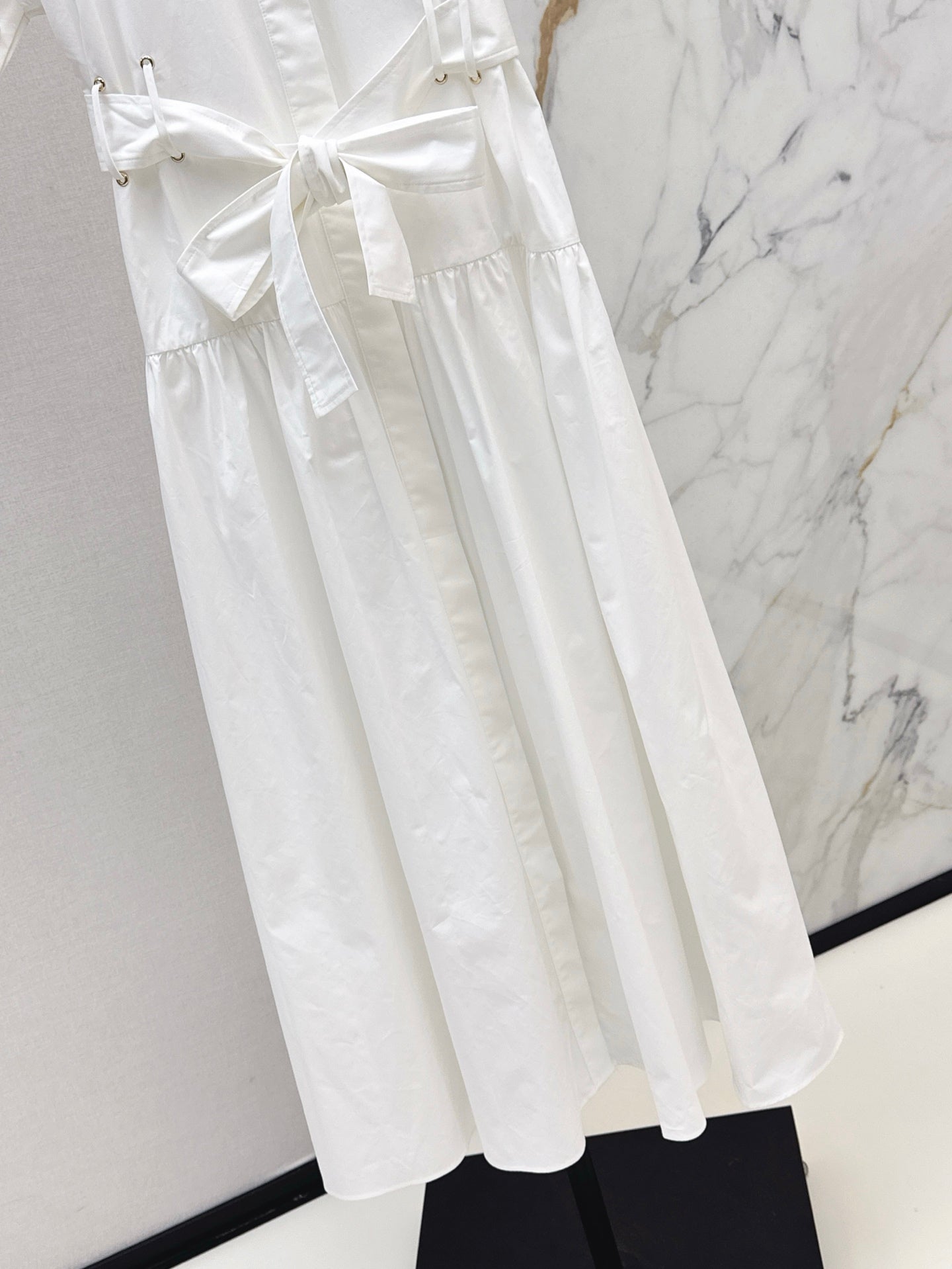 MaxM* 25ss belted dress