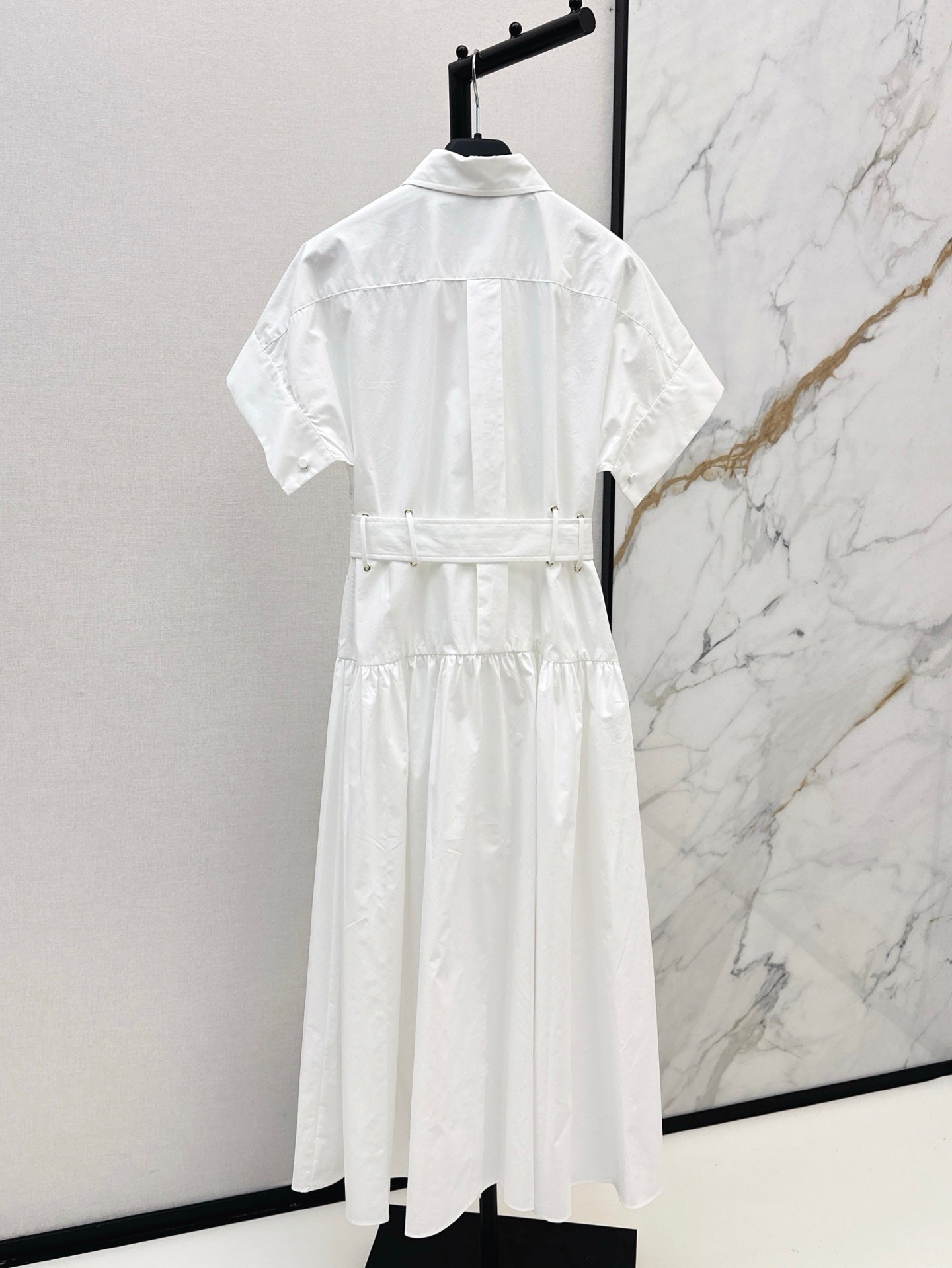 MaxM* 25ss belted dress