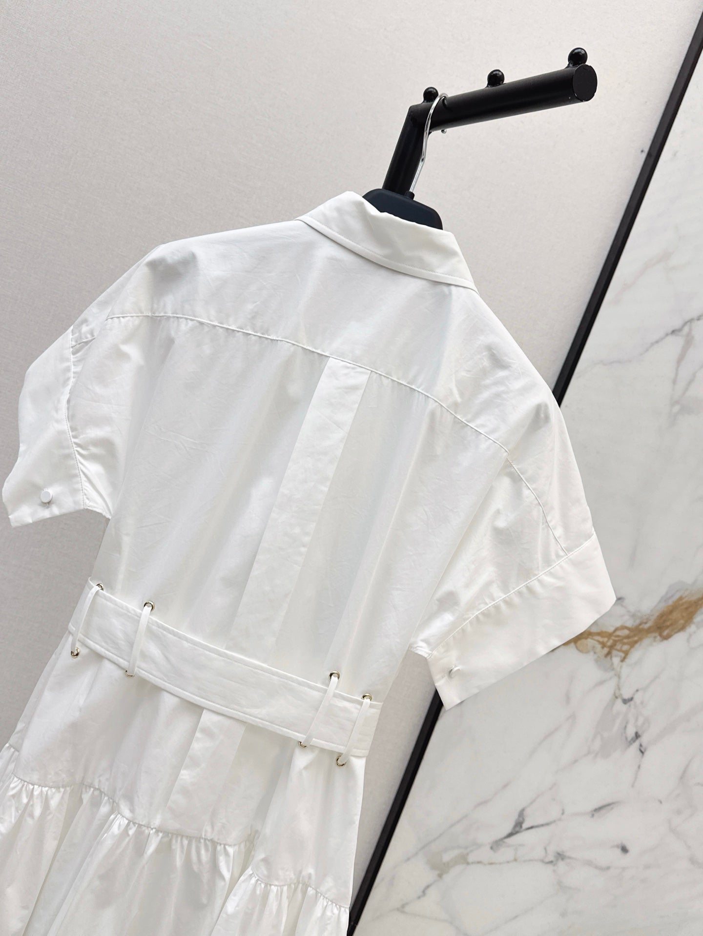 MaxM* 25ss belted dress