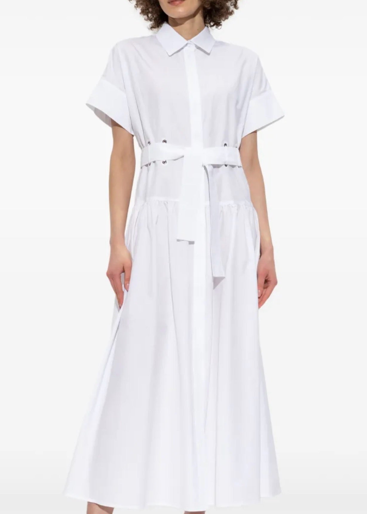 MaxM* 25ss belted dress