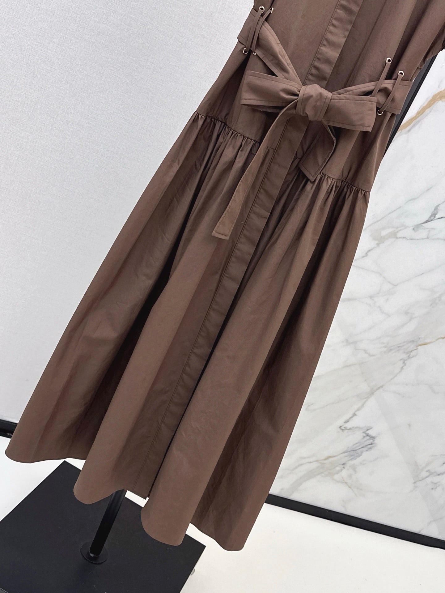 MaxM* 25ss belted dress