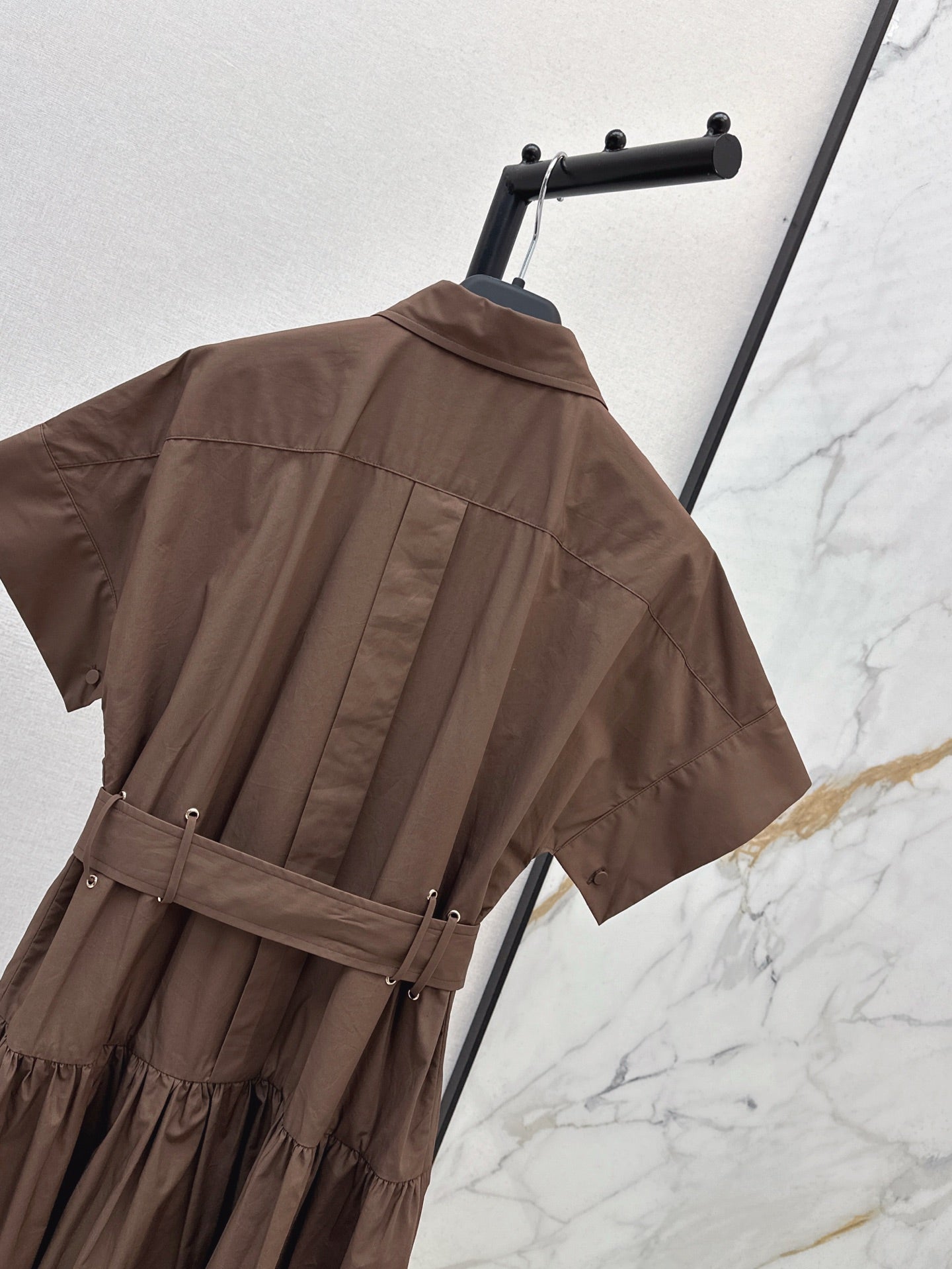 MaxM* 25ss belted dress