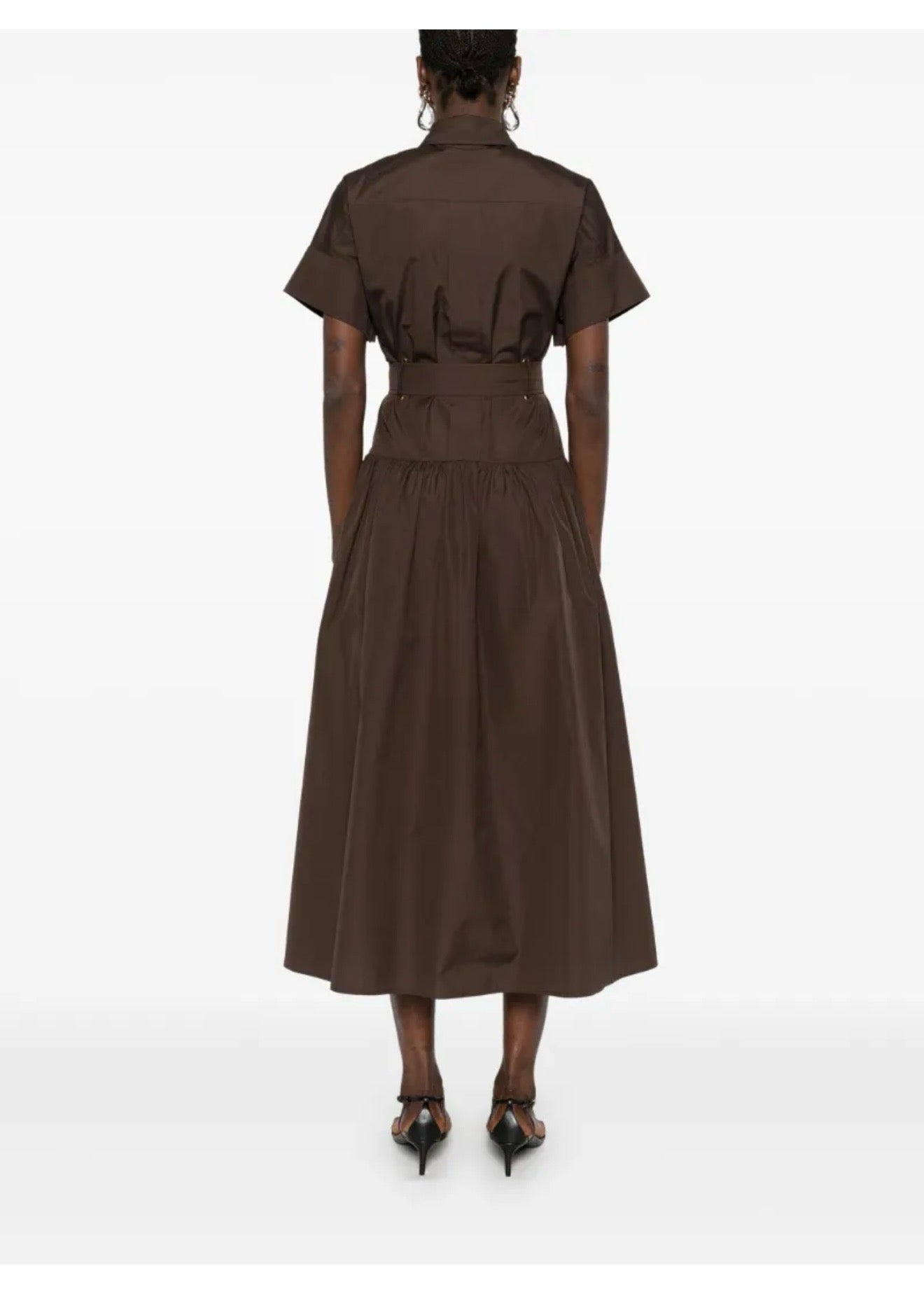 MaxM* 25ss belted dress