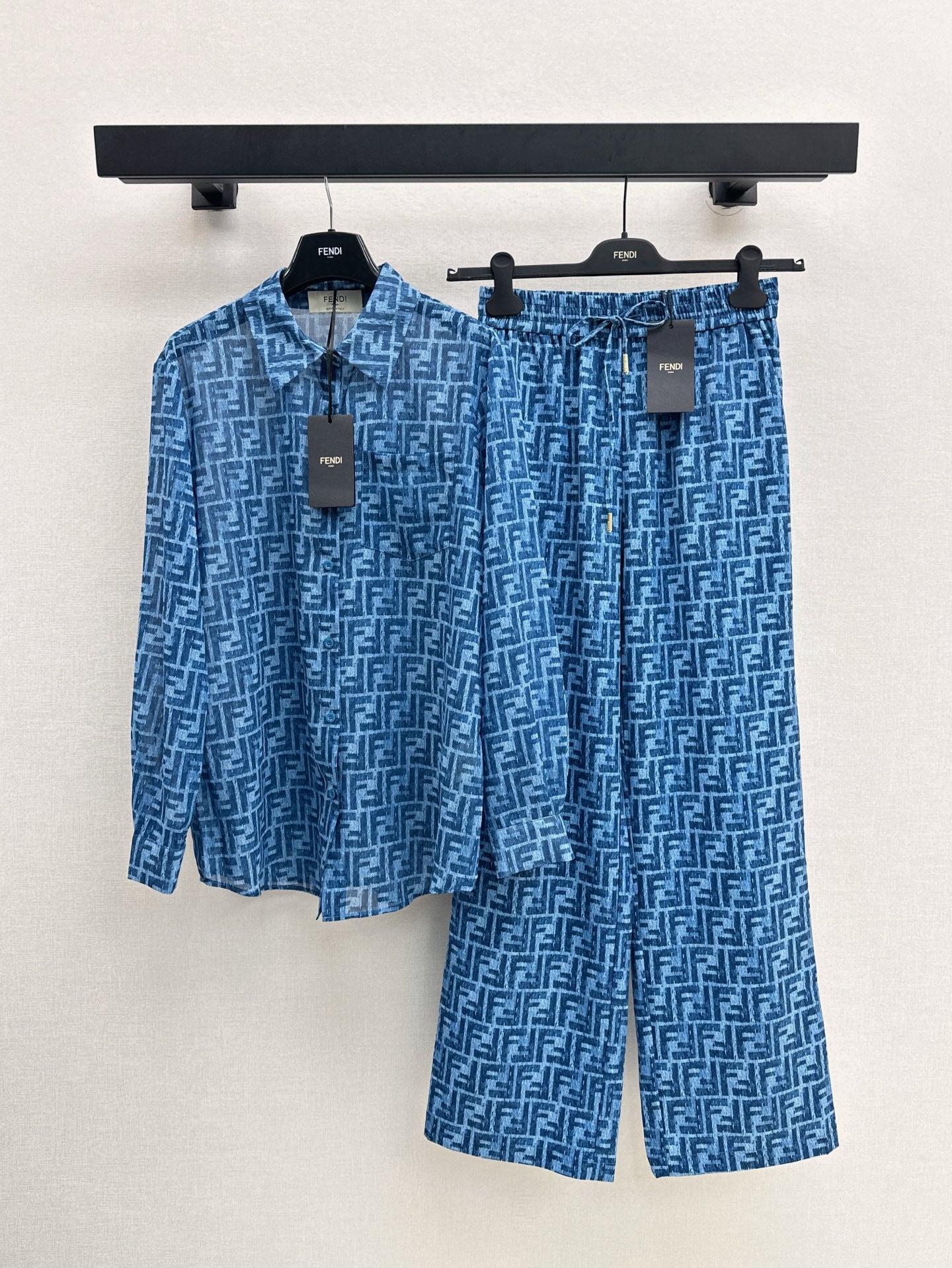 Fd* 25ss FF printed shirt