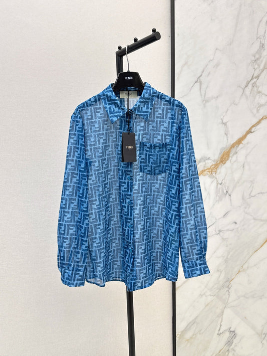 Fd* 25ss FF printed shirt