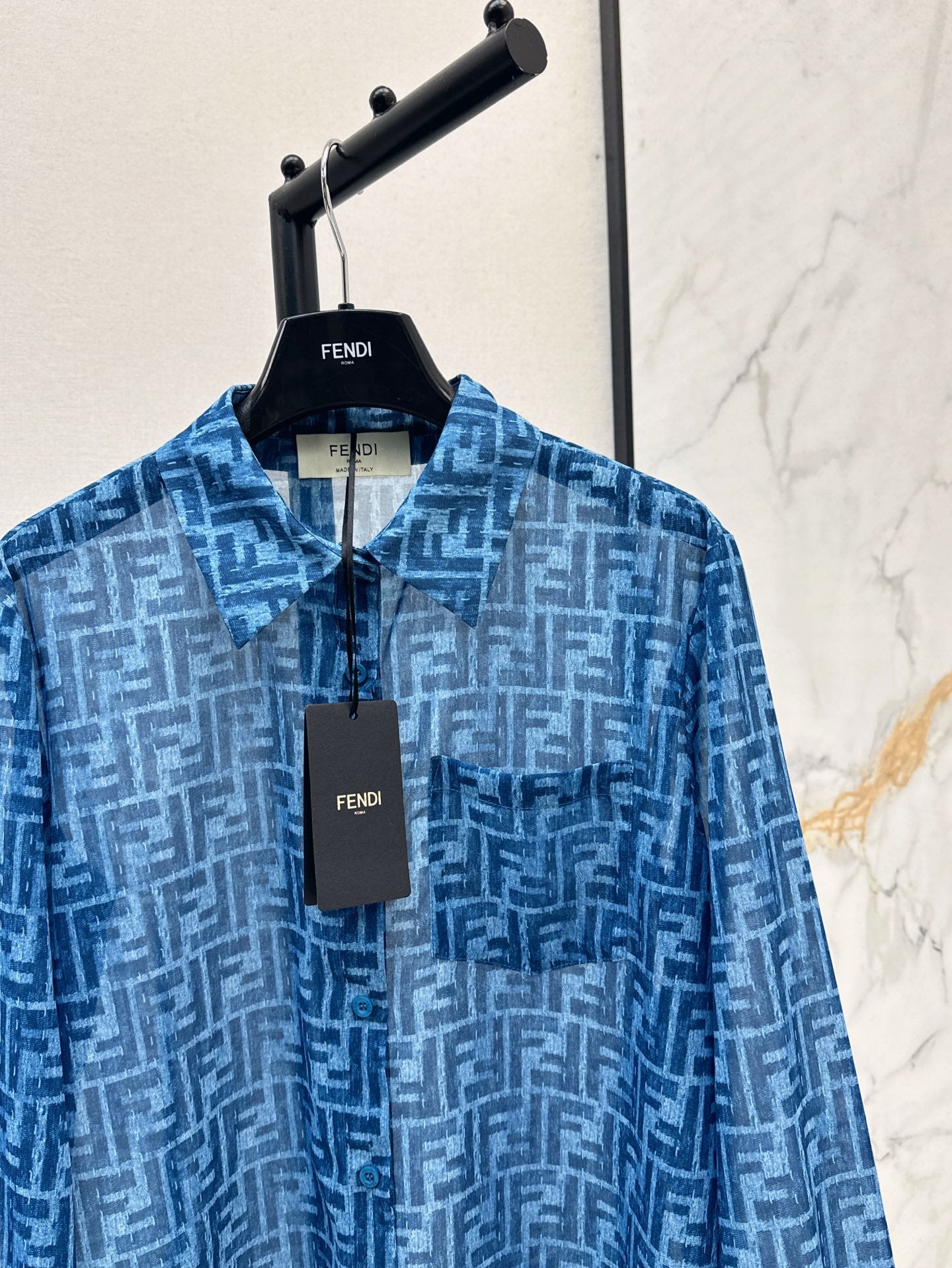 Fd* 25ss FF printed shirt