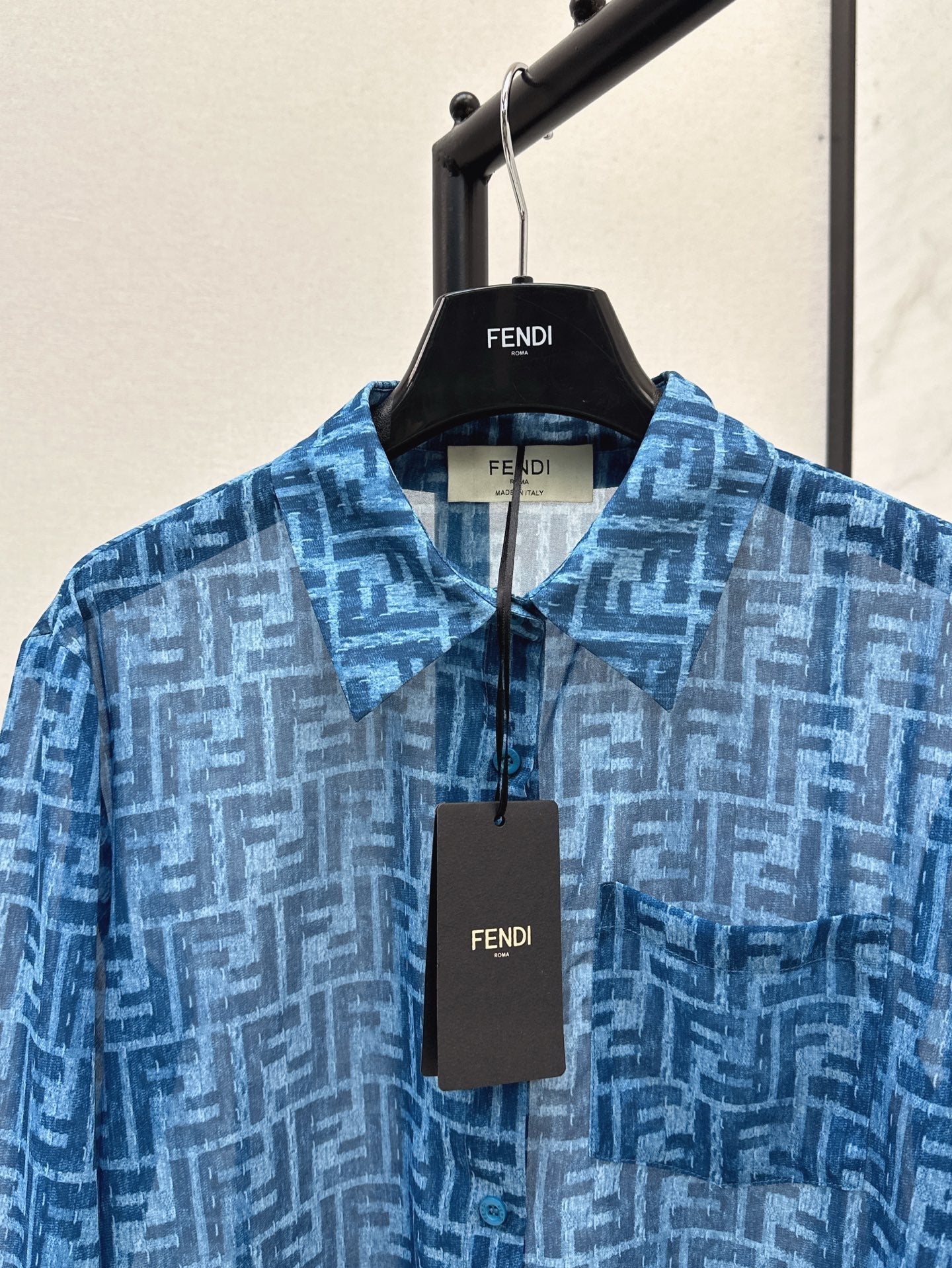 Fd* 25ss FF printed shirt