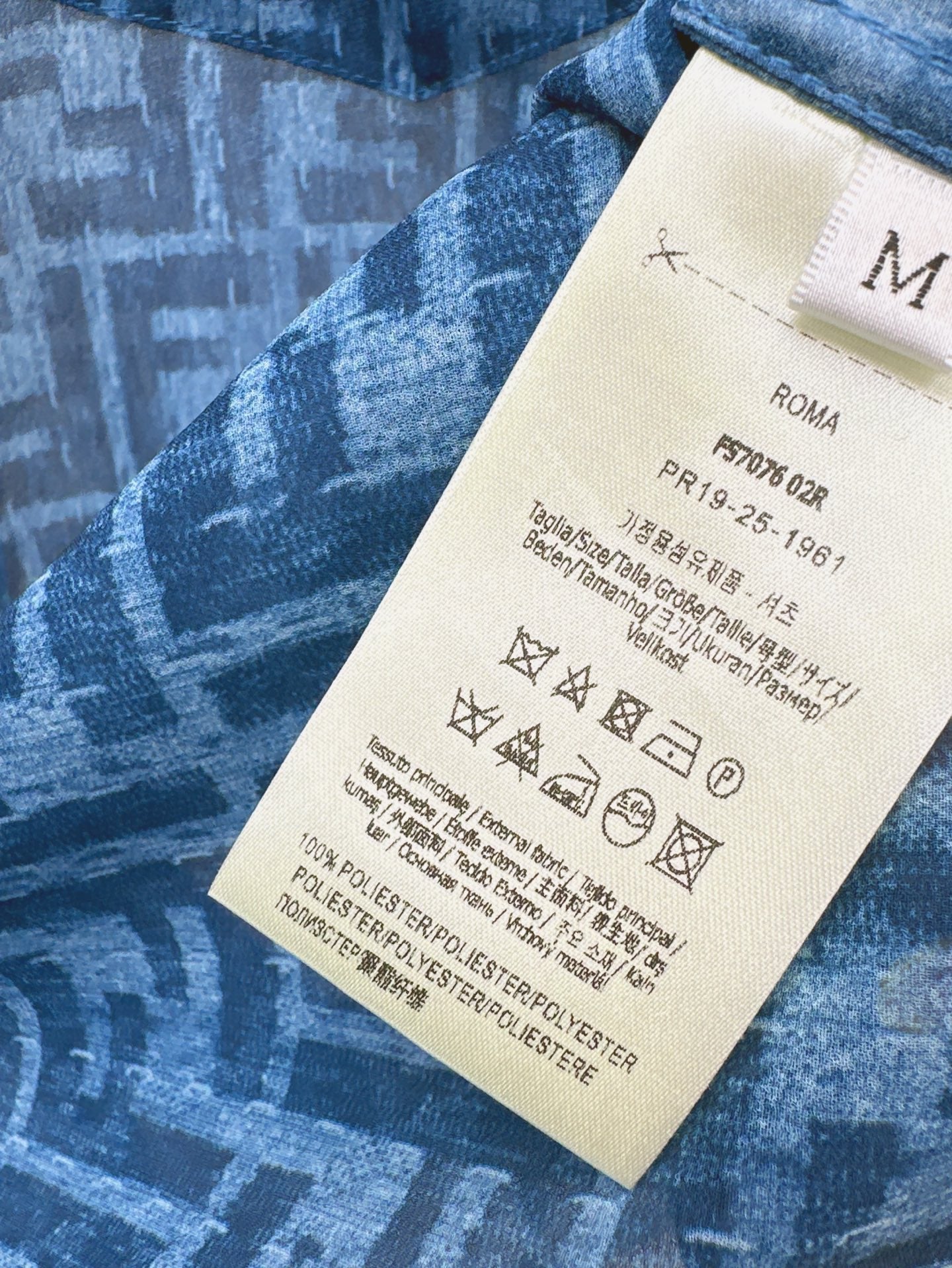 Fd* 25ss FF printed shirt