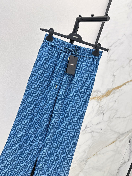 Fd* 25ss FF printed pants