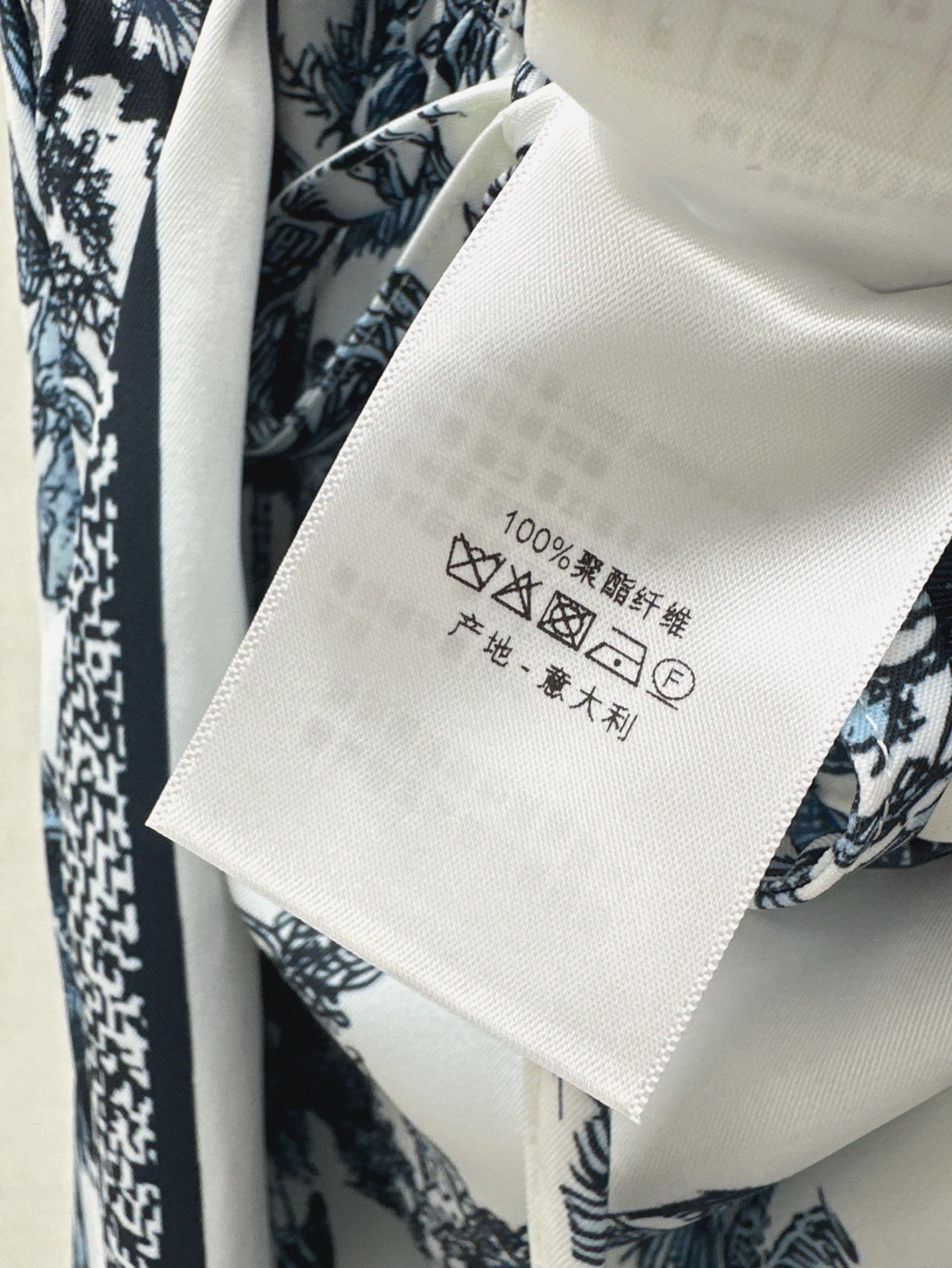 D*r 25ss printed straight pants