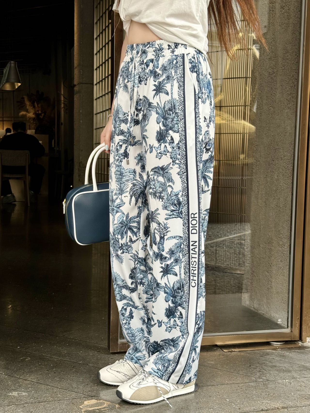 D*r 25ss printed straight pants