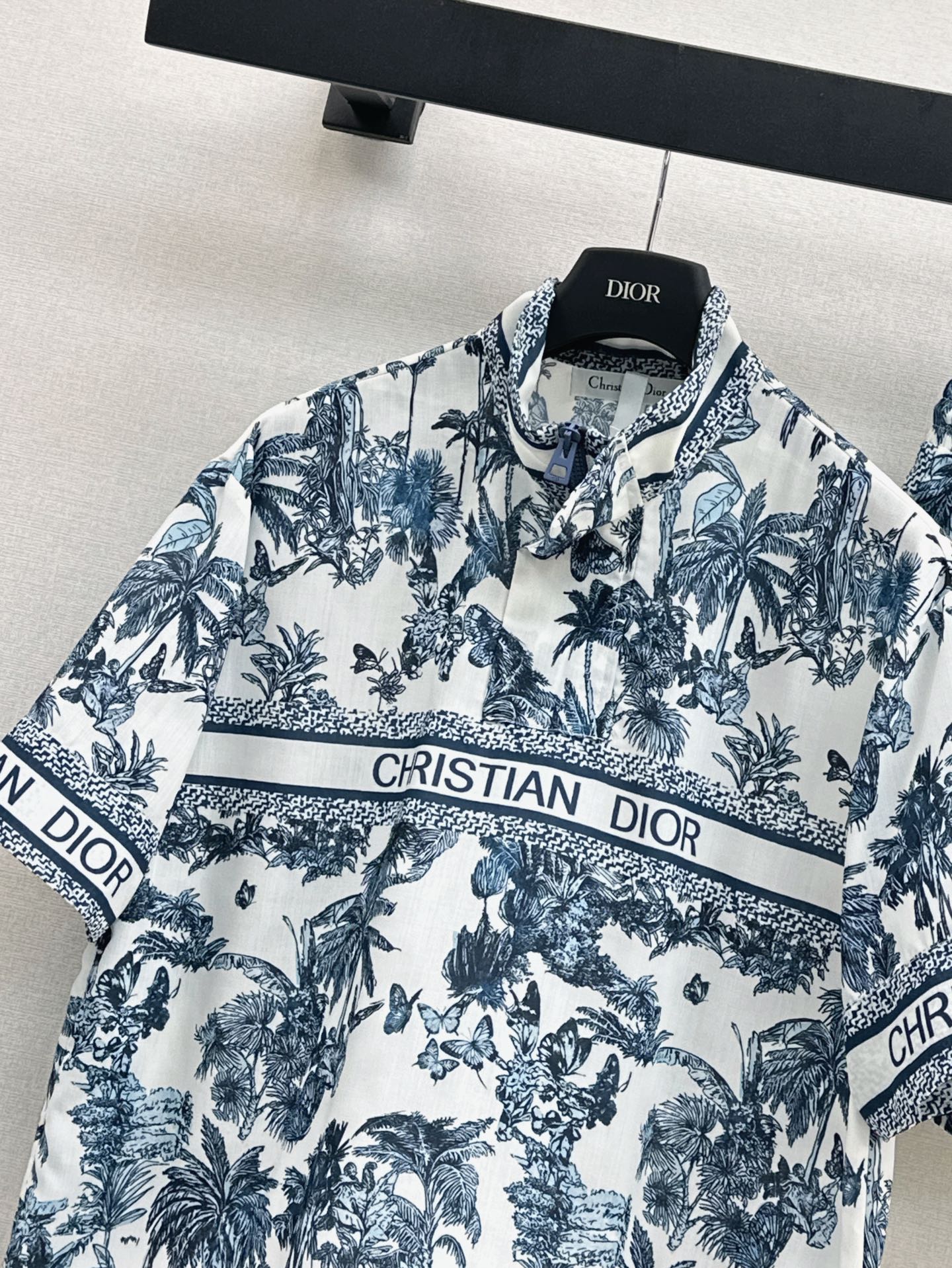 D*r 25ss short-sleeve printed top and shorts suit