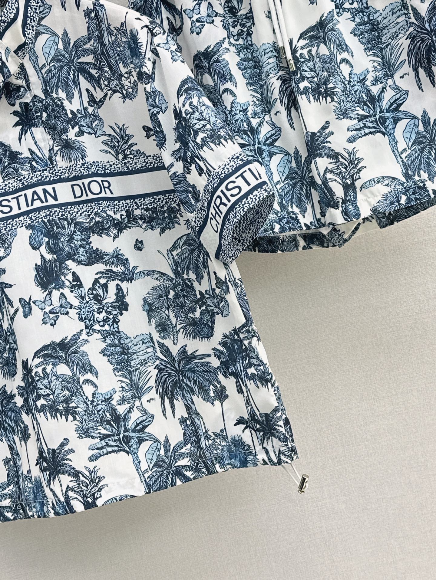 D*r 25ss short-sleeve printed top and shorts suit