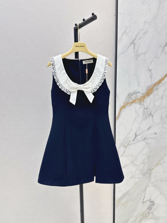 M*u 25ss lace collar minidress