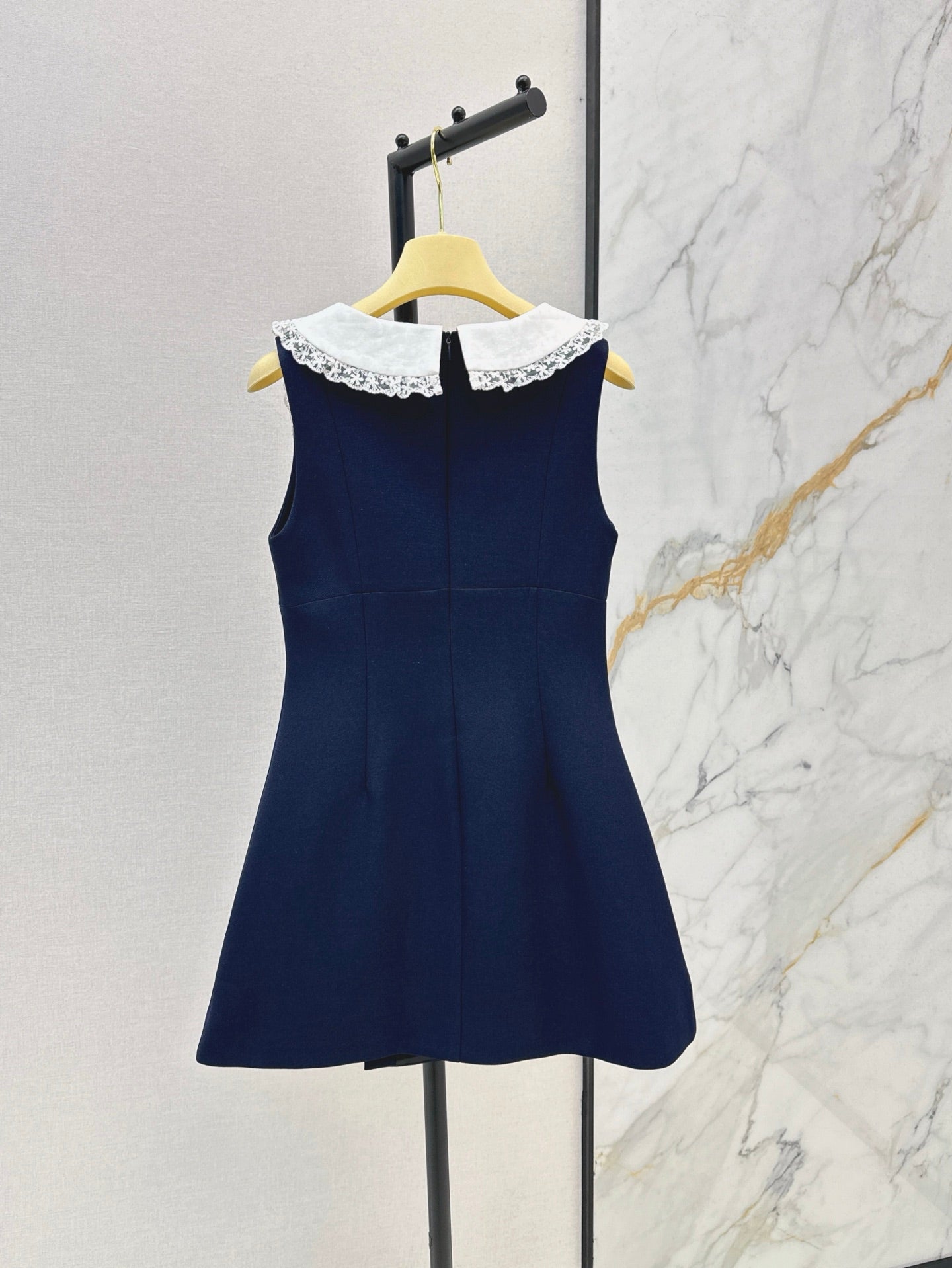 M*u 25ss lace collar minidress