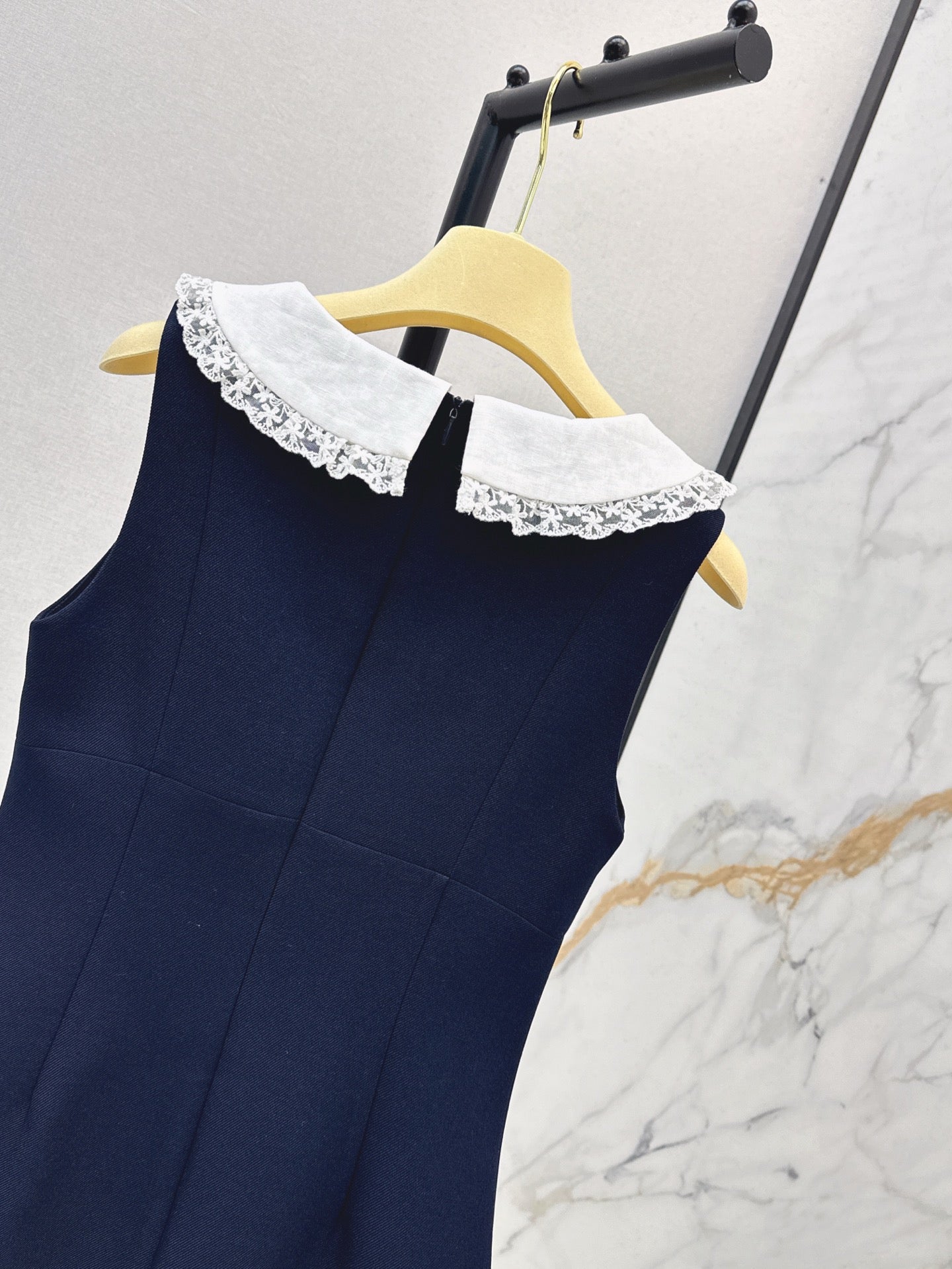 M*u 25ss lace collar minidress