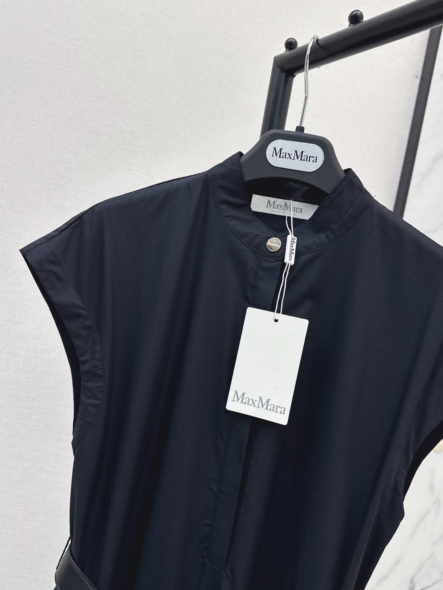 MaxM* 25ss long belted dress