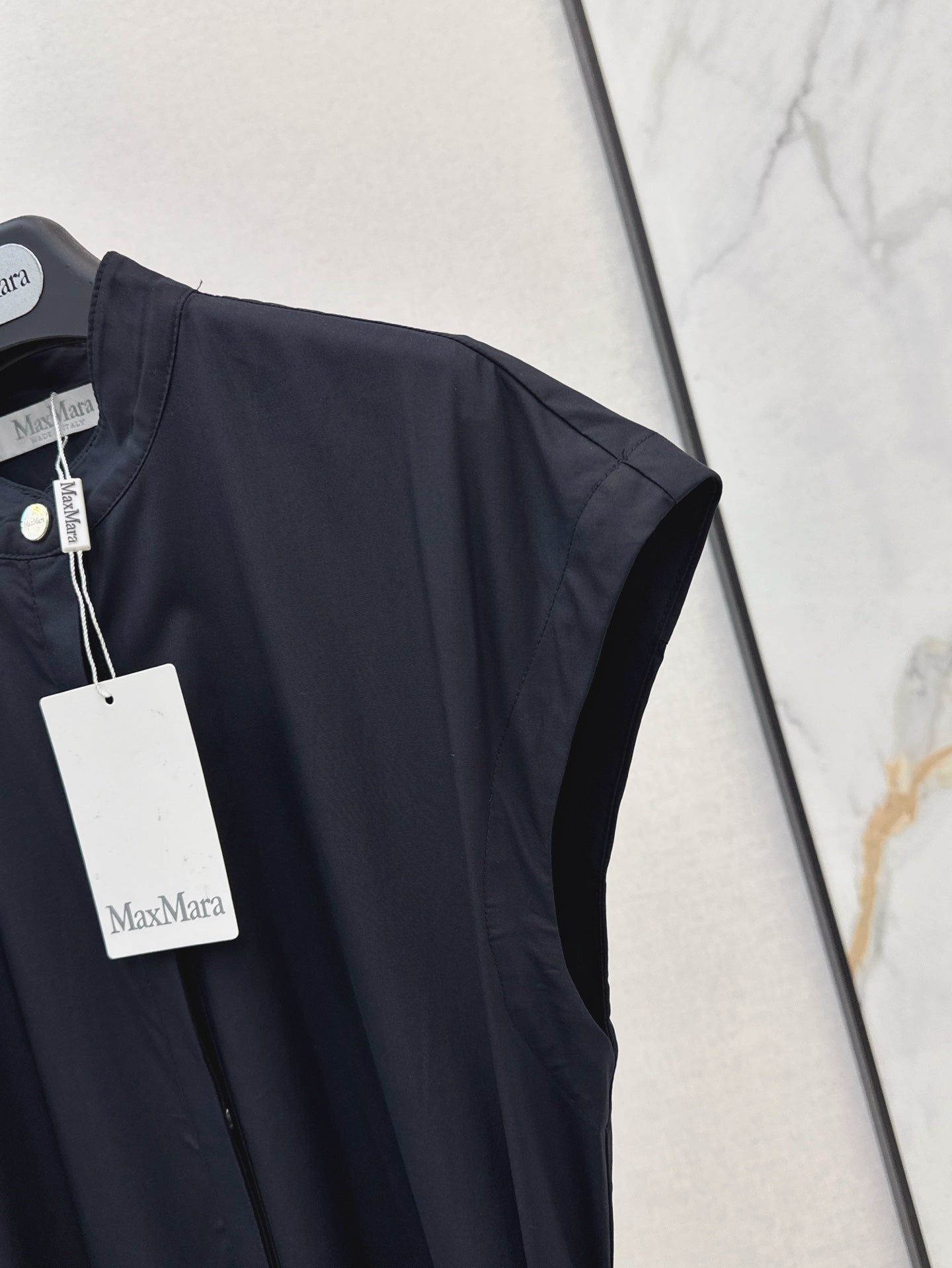 MaxM* 25ss long belted dress