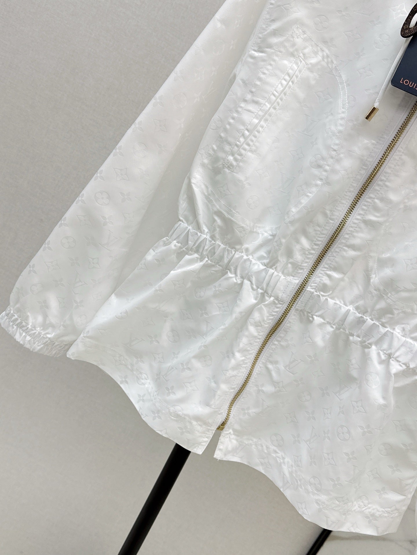 Loui* 25ss monogram hooded jacket