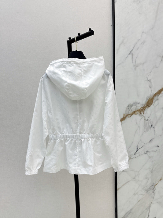 Loui* 25ss monogram hooded jacket