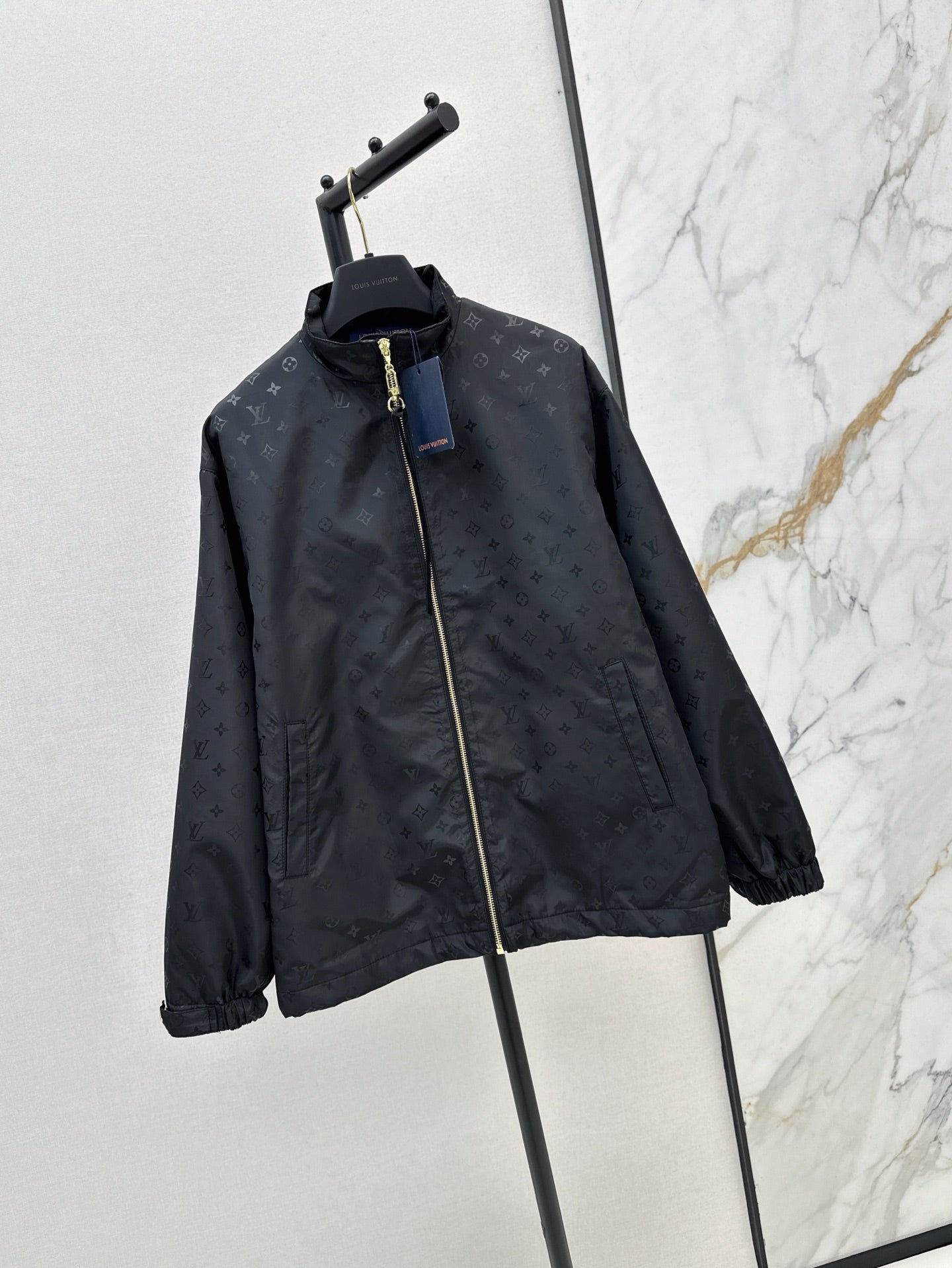 Loui* 25ss monogram jacquard jacket