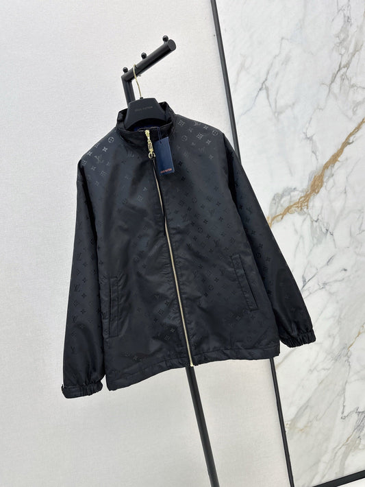 Loui* 25ss monogram jacquard jacket