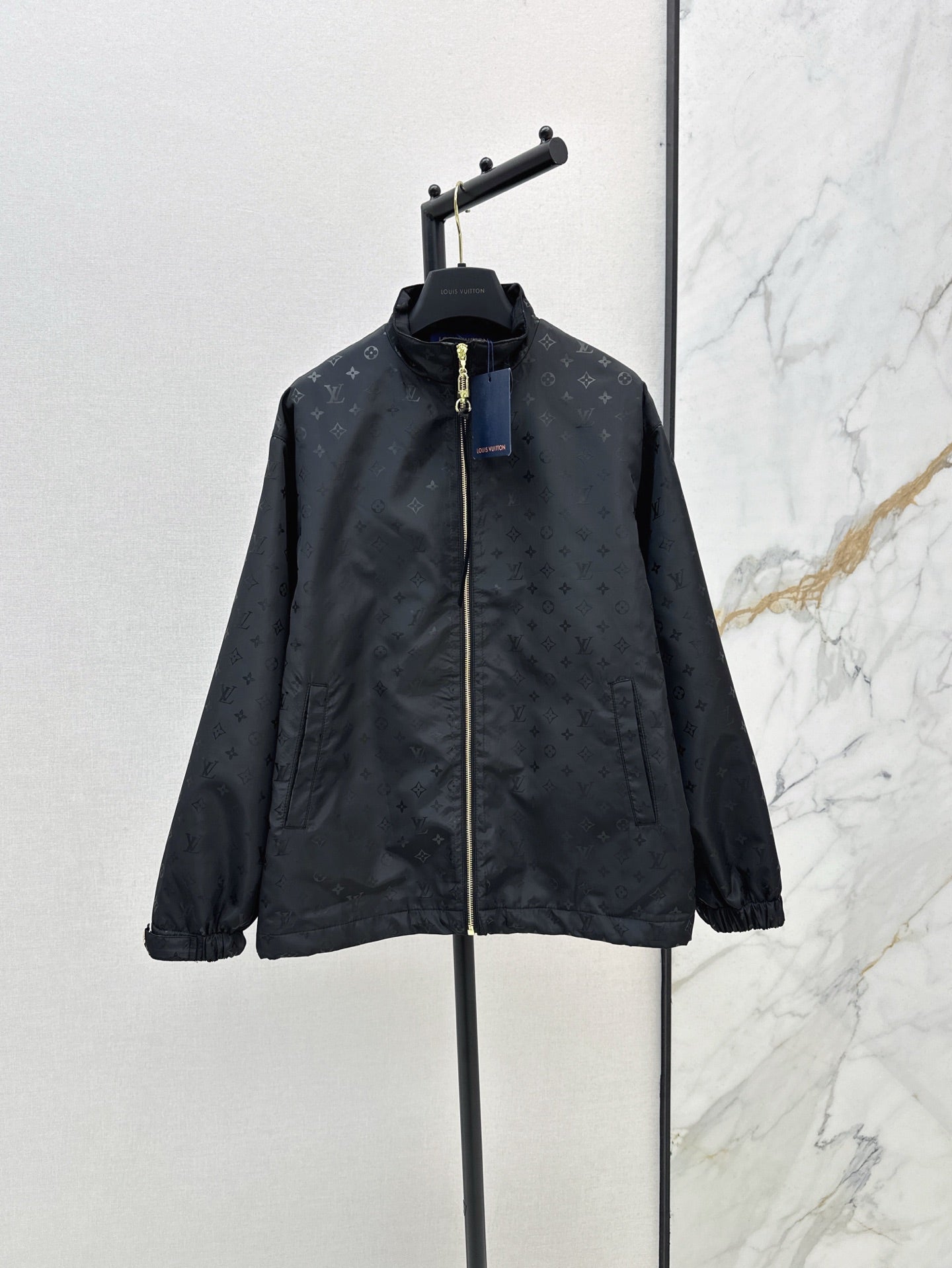 Loui* 25ss monogram jacquard jacket