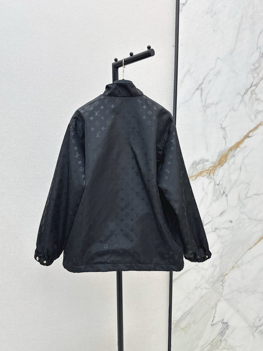 Loui* 25ss monogram jacquard jacket
