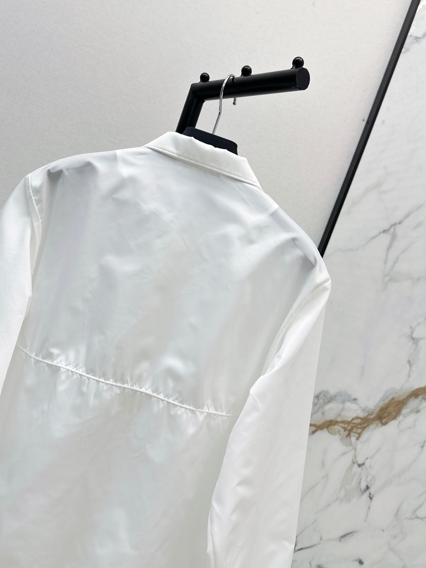 Pra* 25ss lightweight zipper re-nylon jacket