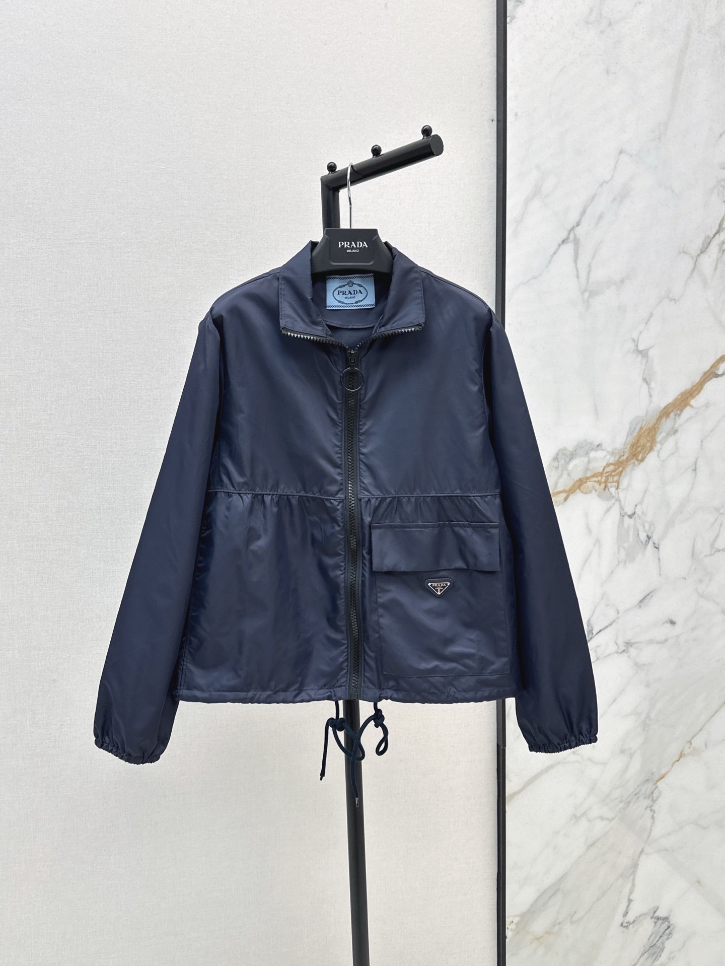 Pra* 25ss lightweight zipper re-nylon jacket