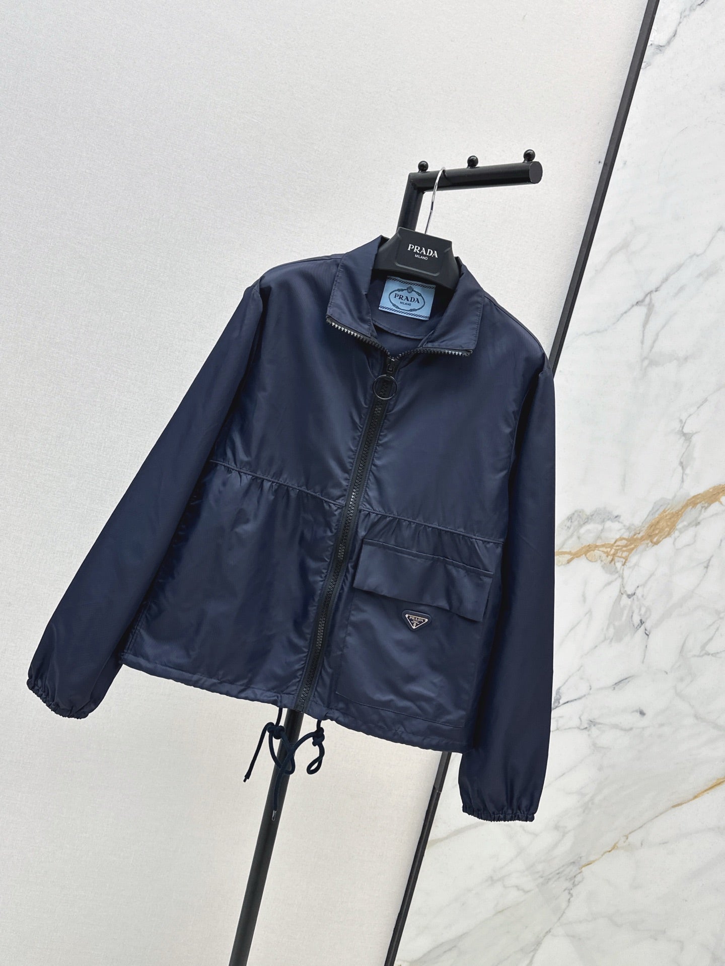 Pra* 25ss lightweight zipper re-nylon jacket