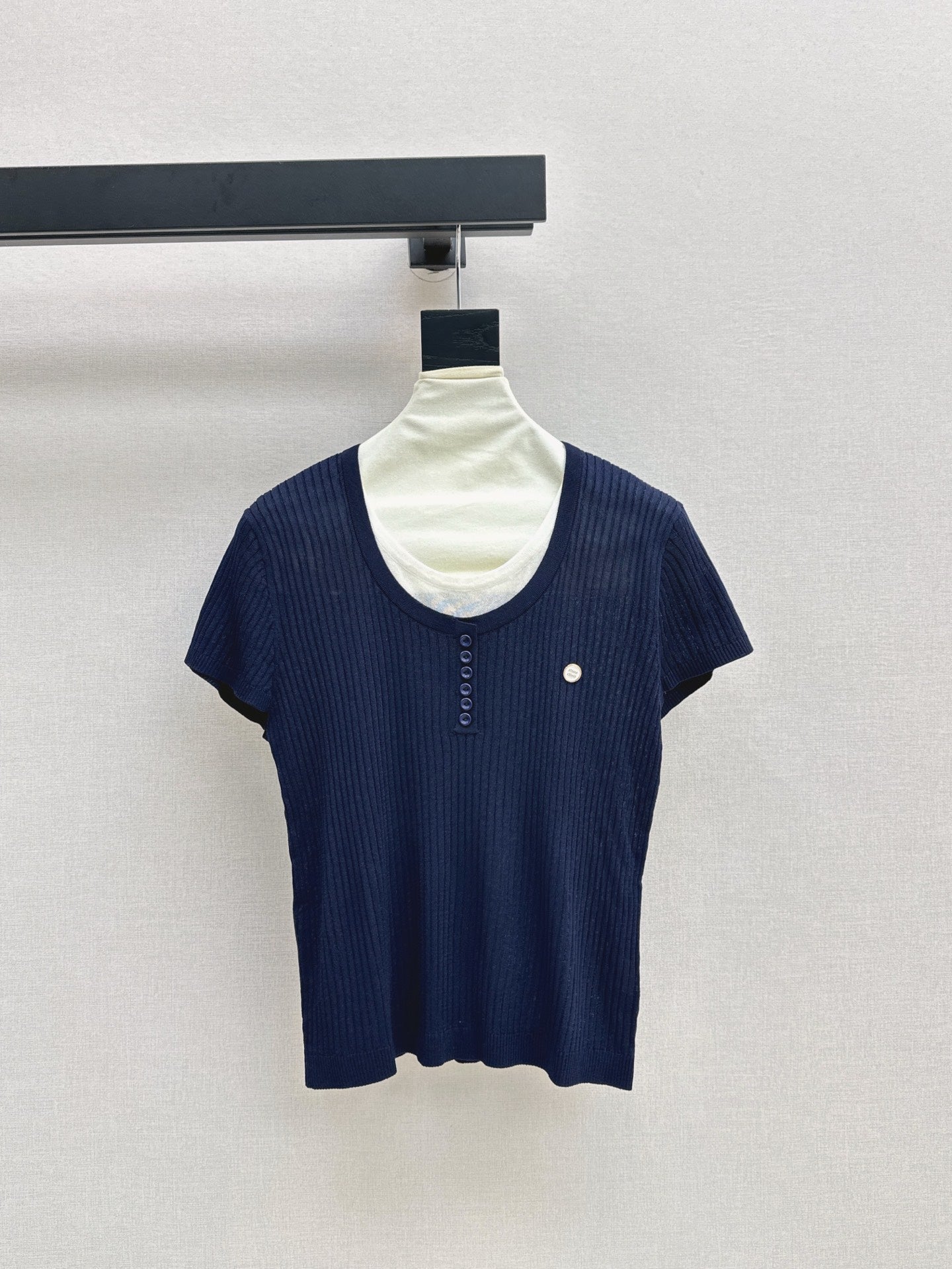 M*u 25ss crew neck short-sleeve sweater