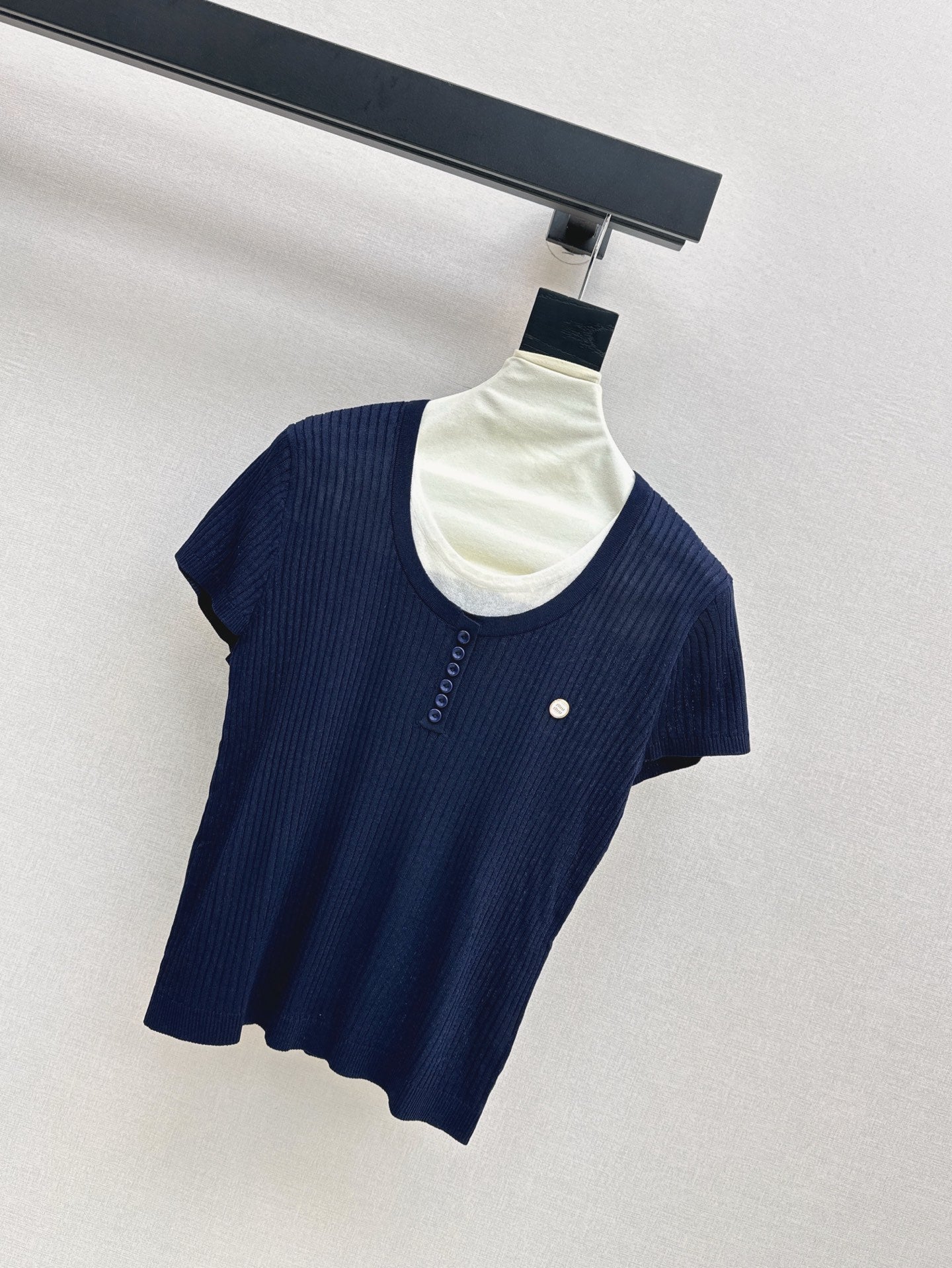 M*u 25ss crew neck short-sleeve sweater