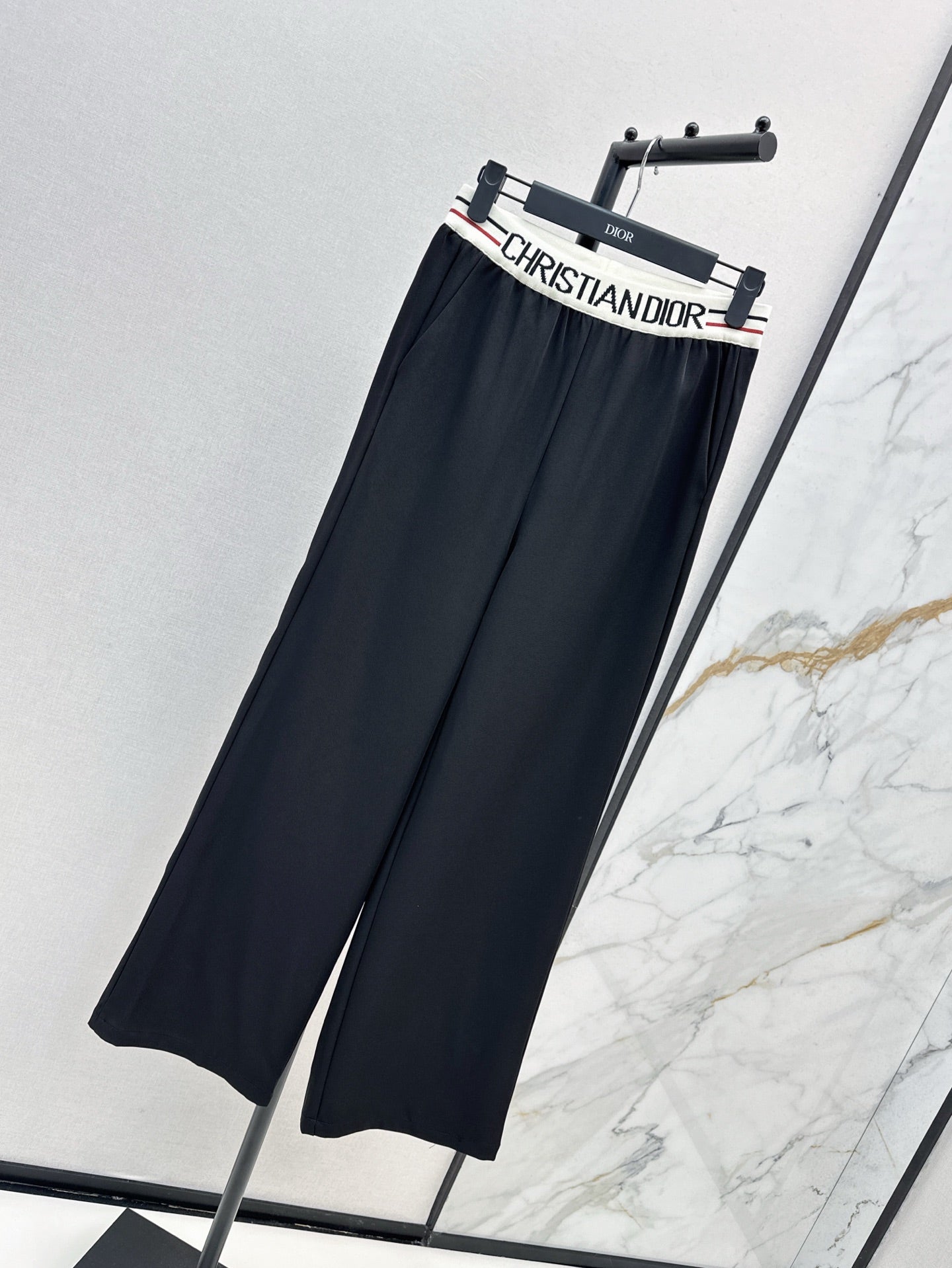 D*r 25ss Logo webbing waist pants
