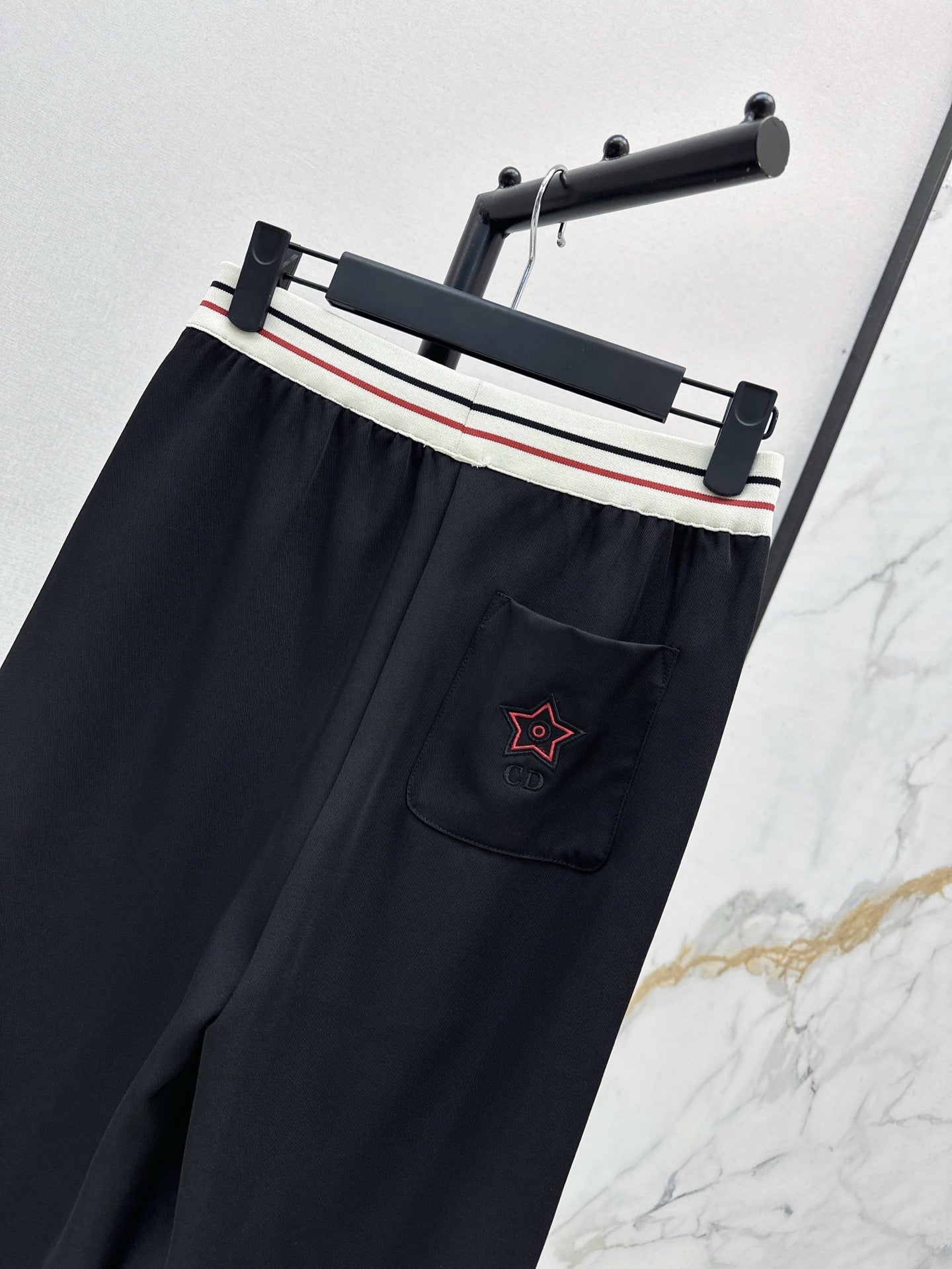D*r 25ss Logo webbing waist pants