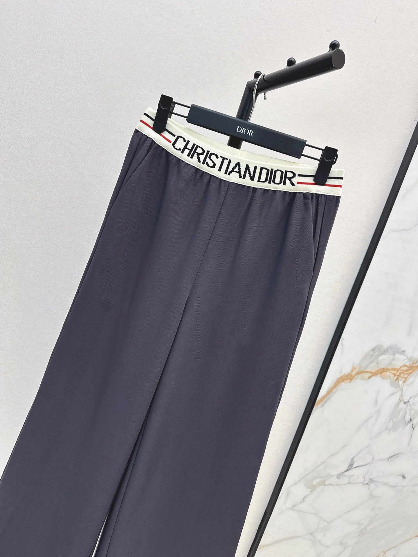 D*r 25ss Logo webbing waist pants