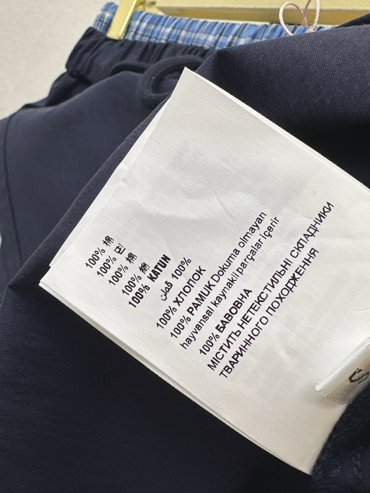 M*u 25ss drawstring waist midi skirt